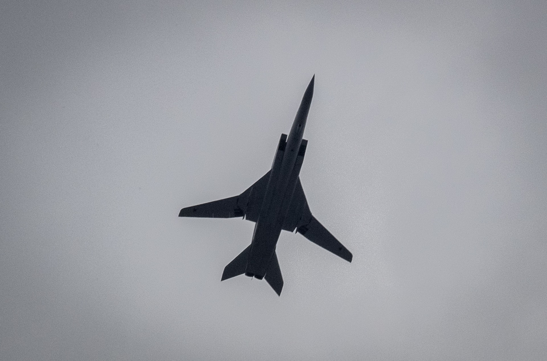 صورة أرشيفية لقاذفة روسية من طراز Tu-22 Backfire