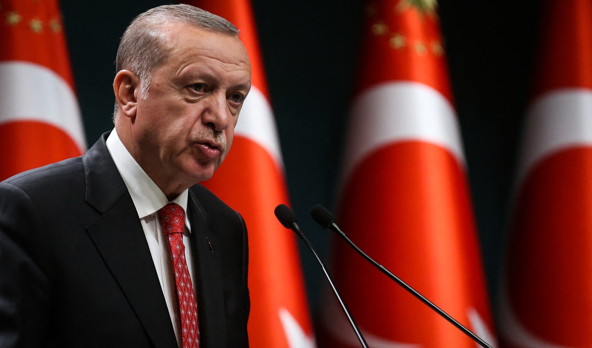  الرئيس التركي رجب طيب أردوغان 