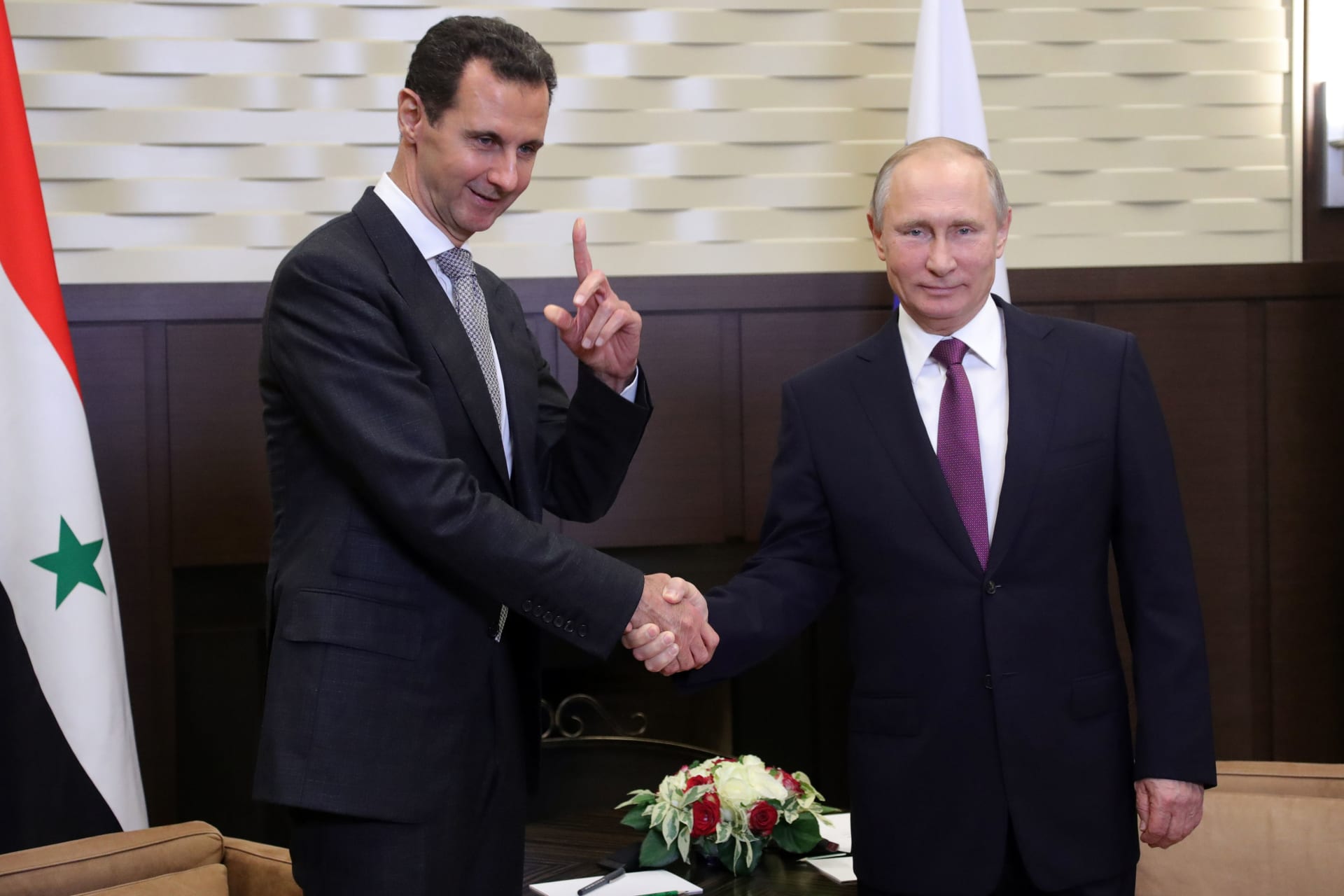 بشار الأسد يعلن دعمه لقرار بوتين الاعتراف بأراضي شرقي أوكرانيا الانفصالية