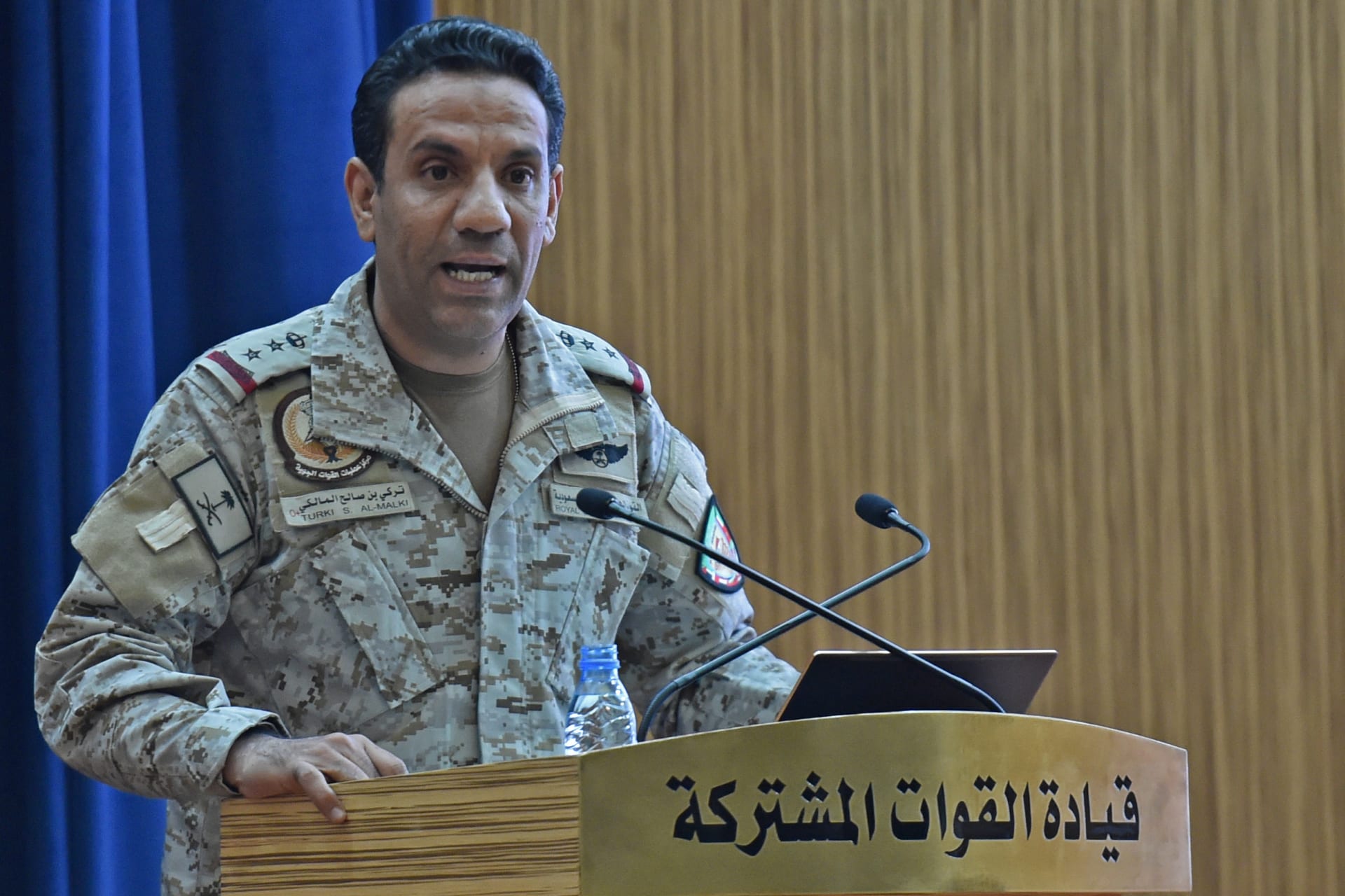  المتحدث الرسمي باسم وزارة الدفاع السعودية العميد تركي المالكي 
