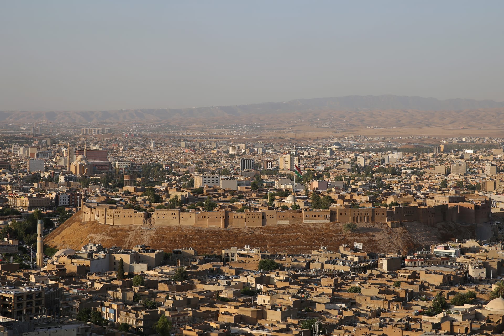  منظر عام لمدينة أربيل (صورة أرشيفية)