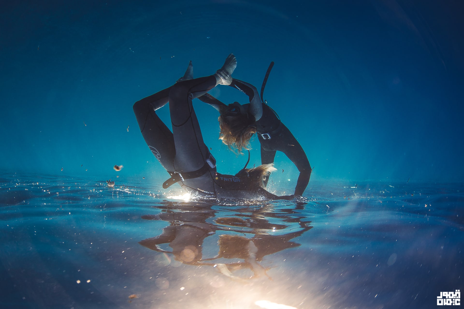 Underwater dancing in Egypt .. an experience "charming" Promotes women's freedom of expression