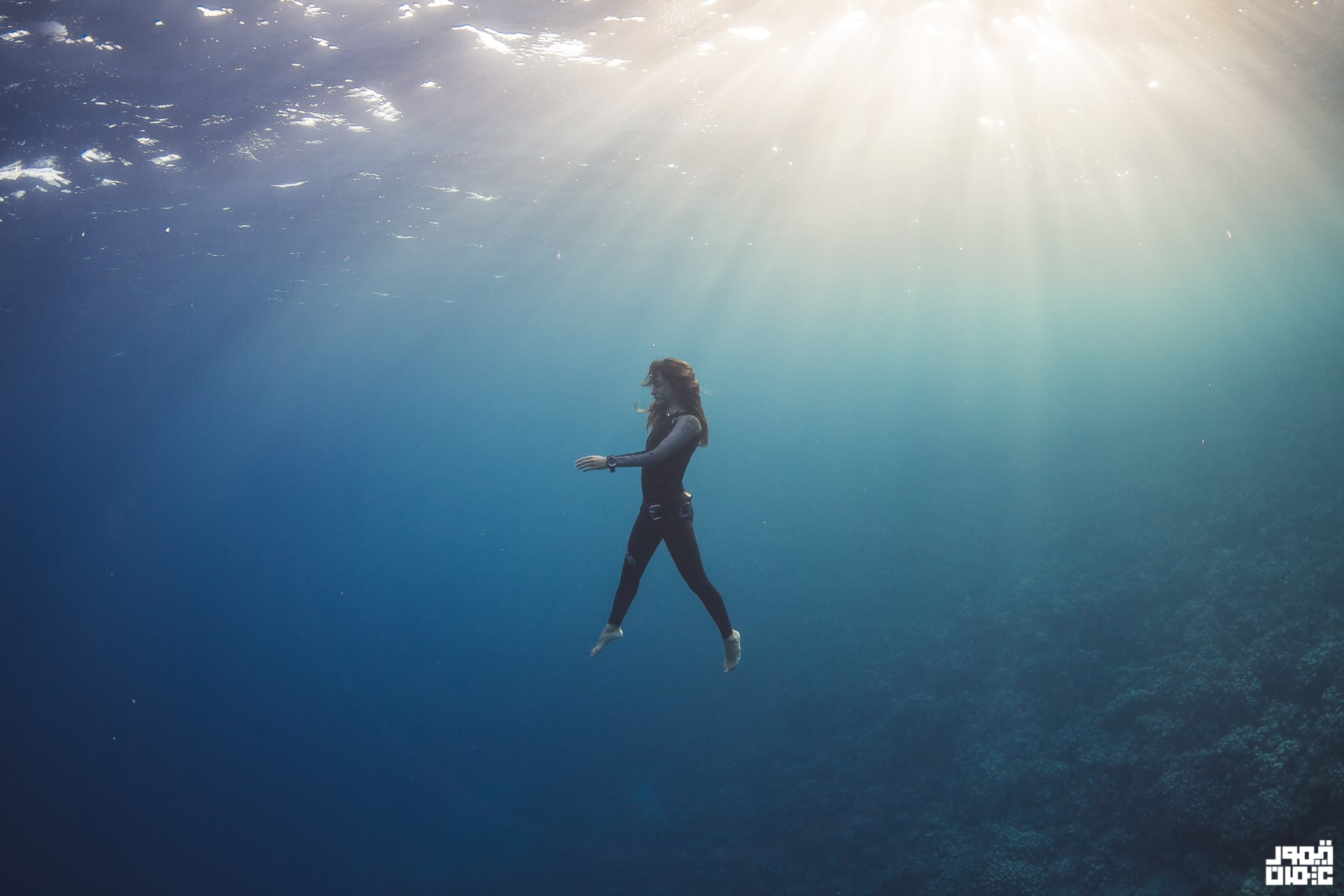 Underwater dancing in Egypt .. an experience "charming" Promotes women's freedom of speech