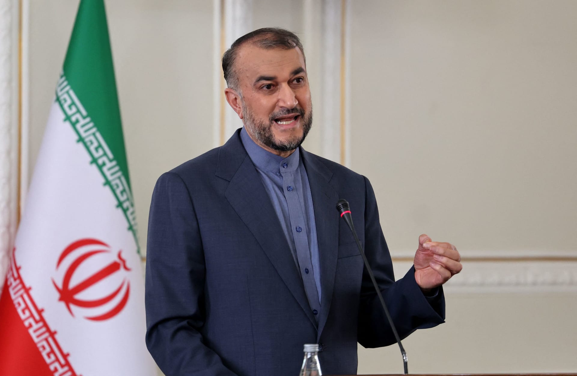 وزير الخارجية الإيراني، أمير عبداللهيان