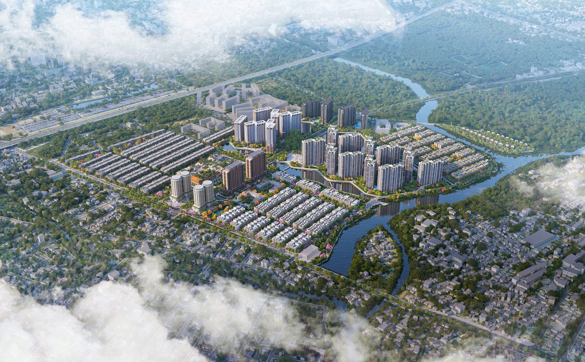 "مدينة داخل مدينة" في فيتنام..  مشروع معماري يوازن بين التنوع البيولوجي ورفاهية الإنسان