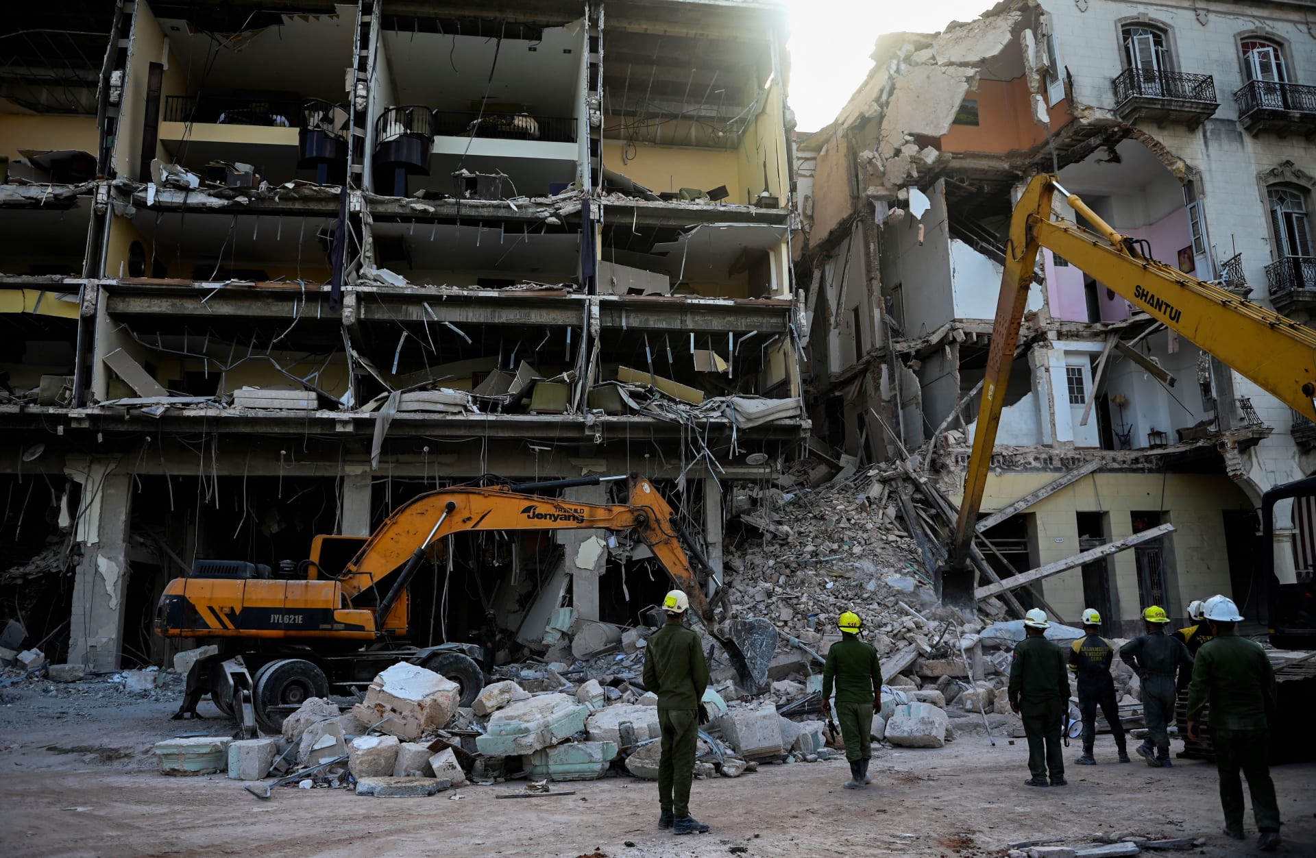 ارتفع عدد قتلى انفجار فندق في كوبا إلى 26.. وتواصل عمليات البحث عن ناجين