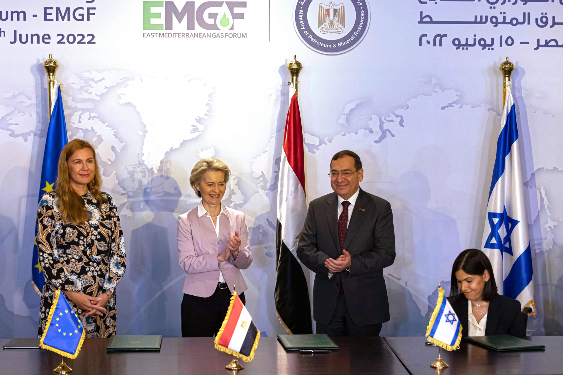 بالتعاون مع مصر.. اتفاق على نقل الغاز من إسرائيل إلى أوروبا