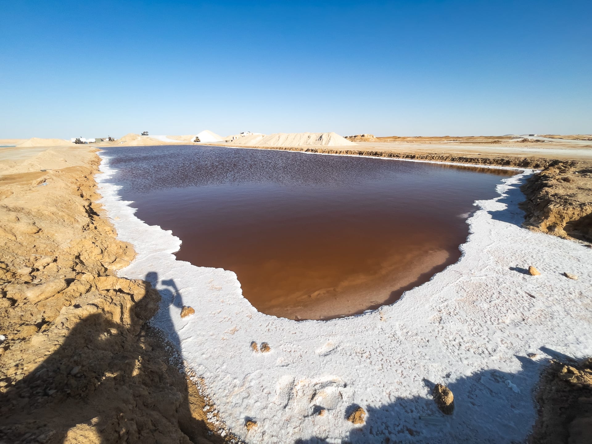 بحيرات الملح في سيوة