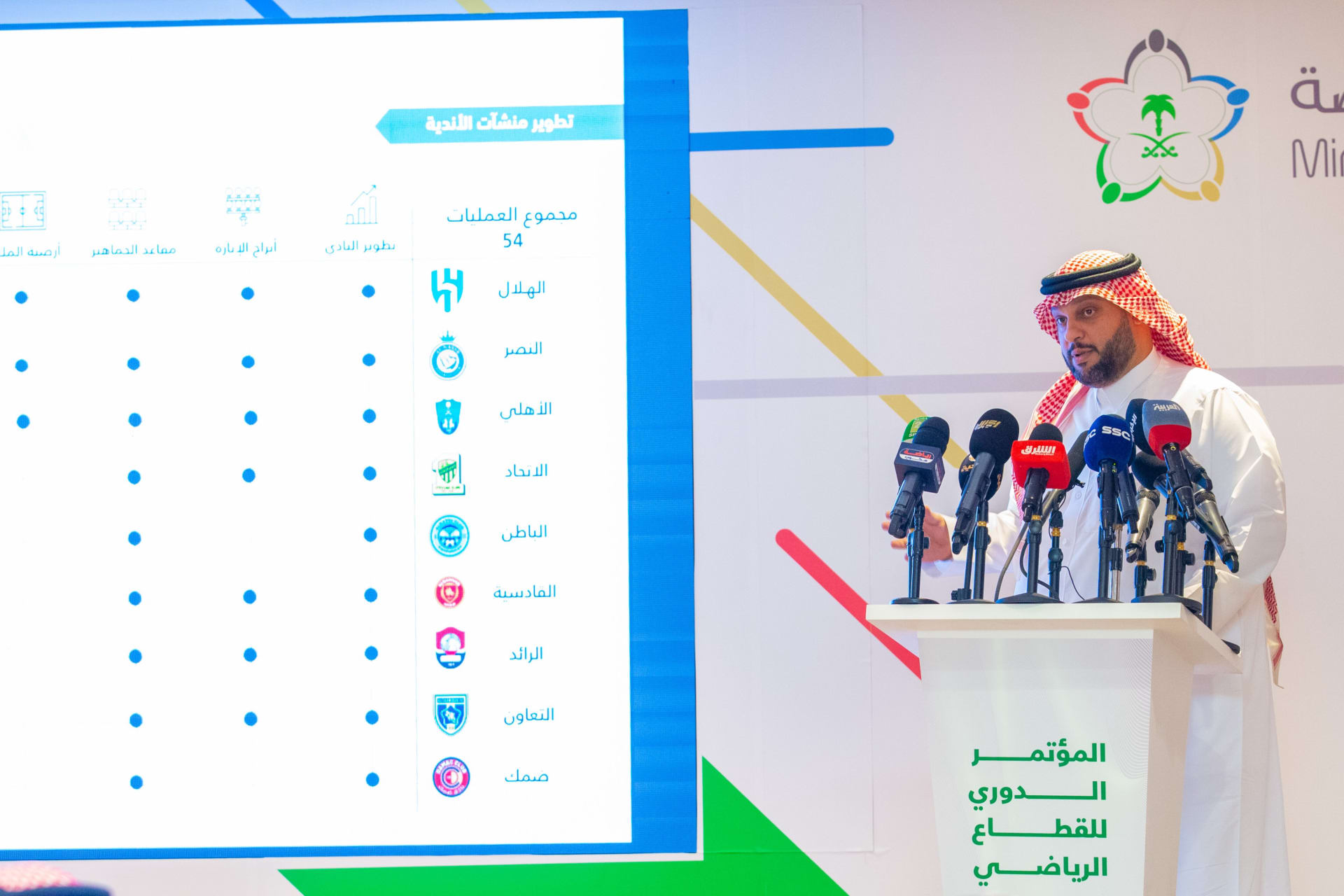 ثامر باسنبل، وكيل المنشآت الرياضية في وزارة الرياضة السعودية