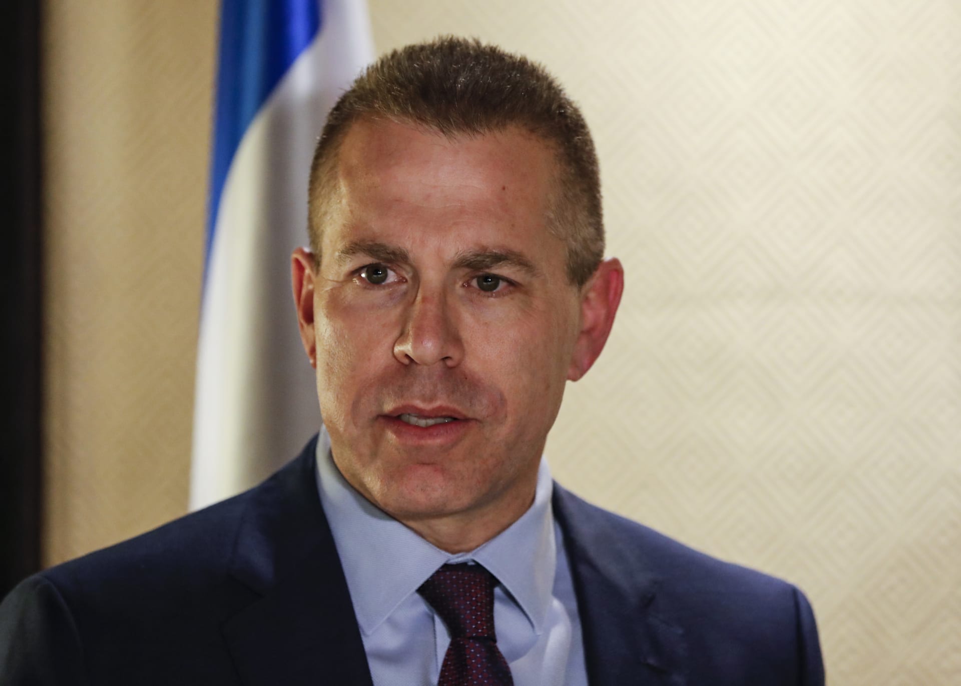 صورة أرشيفية لسفير إسرائيل لدى الأمم المتحدة جلعاد أردان