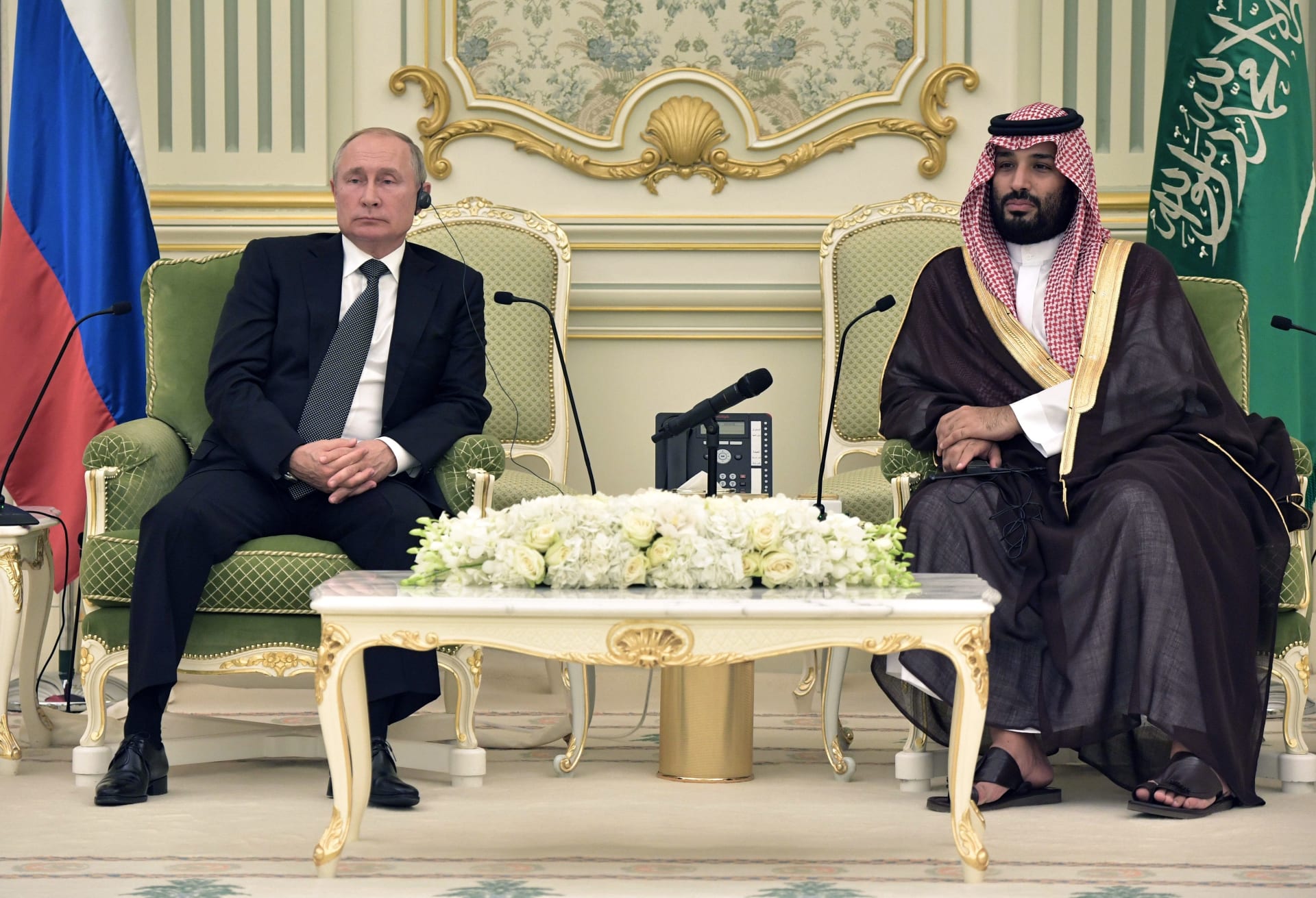 صورة أرشيفية من زيارة بوتين للسعودية عام 2019