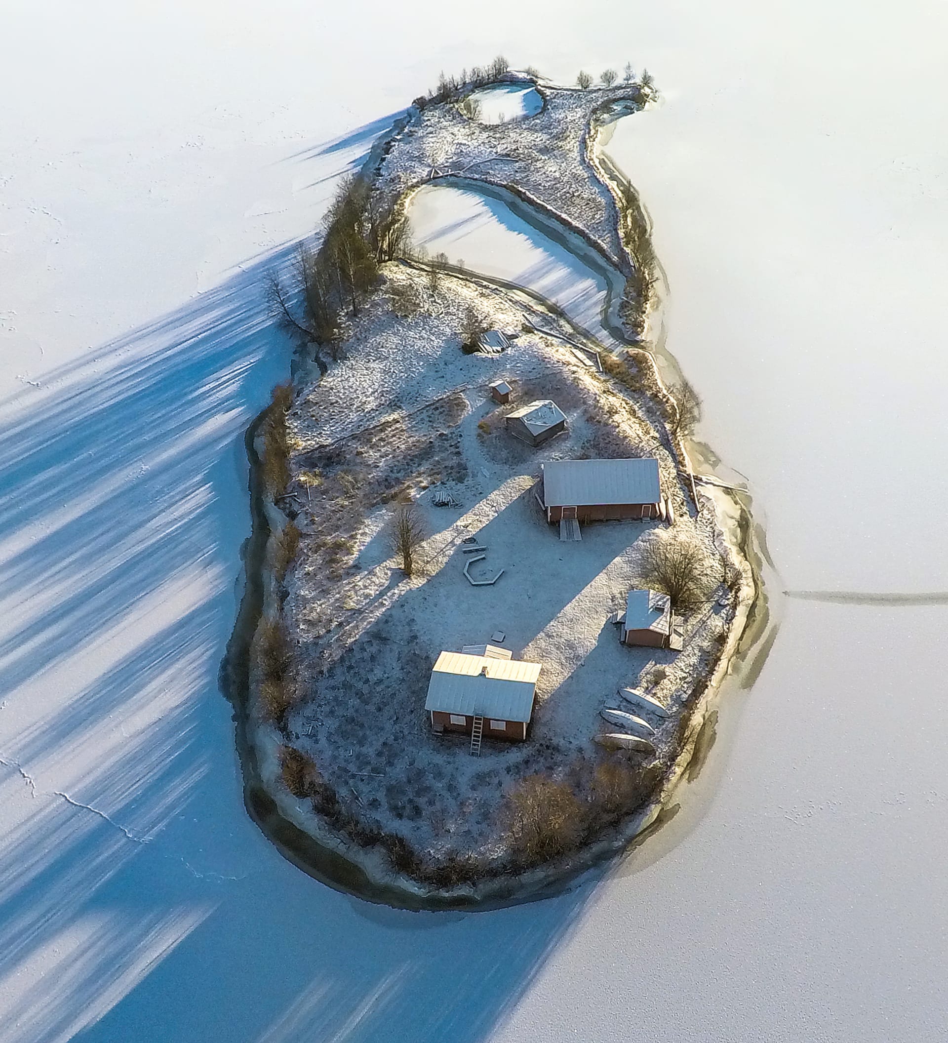 This is how the four seasons change on this small island in Finland