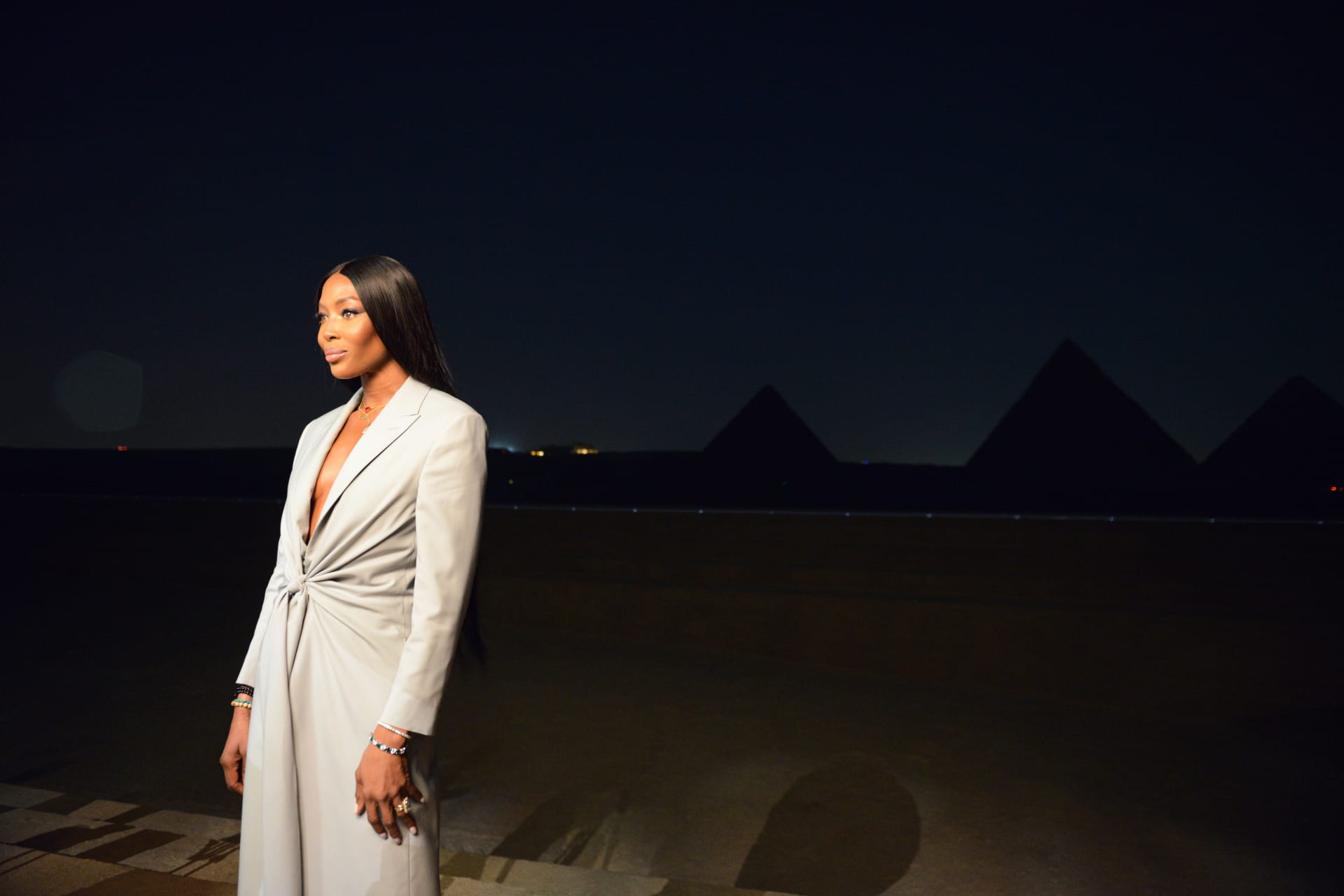 Dior Fashion Show bei den Pyramiden von Gizeh