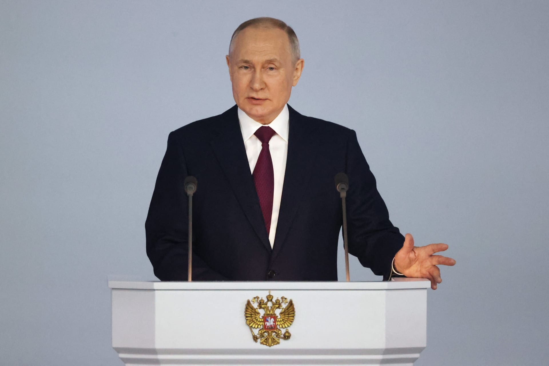 بوتين في خطابه السنوي: الغرب هو من أطلق العنان للحرب في أوكرانيا ويستحيل هزيمة روسيا في ساحة المعركة