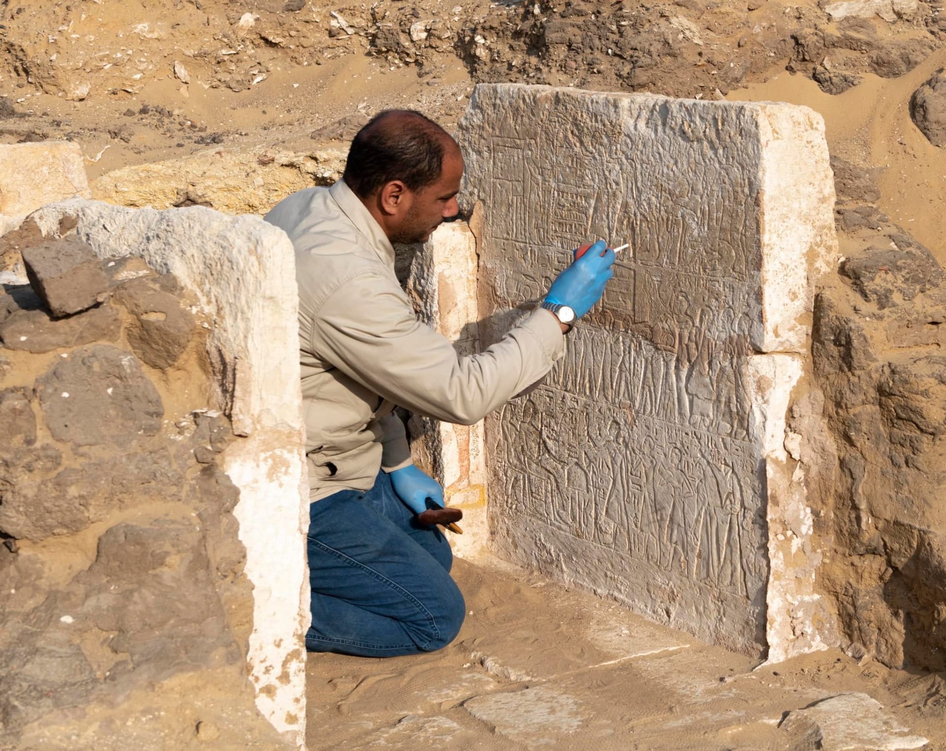 في مصر.. اكتشاف جديد في سقارة يعطي لمحة للممارسات الجنائزية للموتى قديمًا