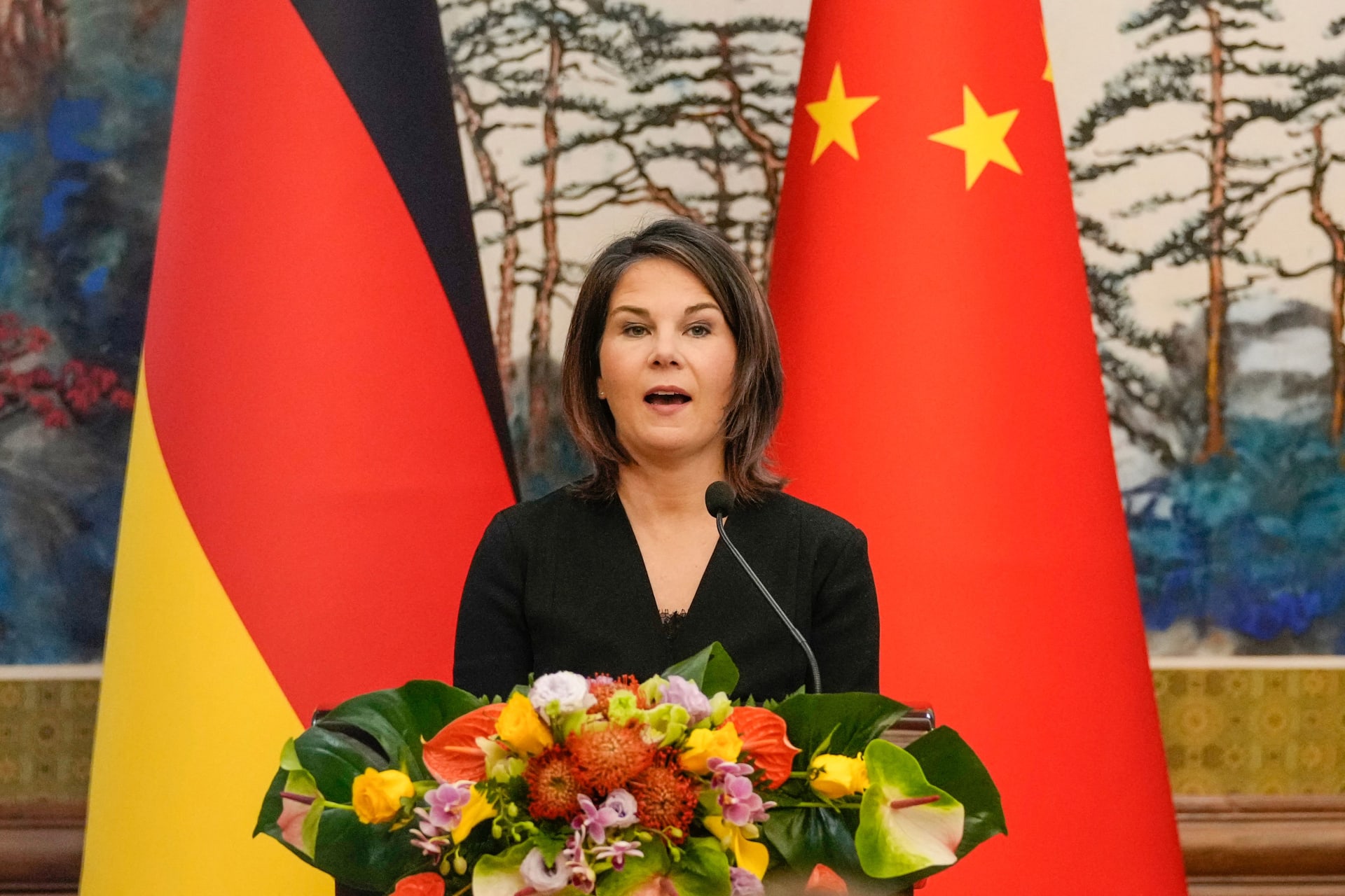  تيمنا بوساطة الصين بين السعودية وإيران.. وزيرة خارجية ألمانيا تطالب بكين بدور مماثل لإنهاء حرب أوكرانيا