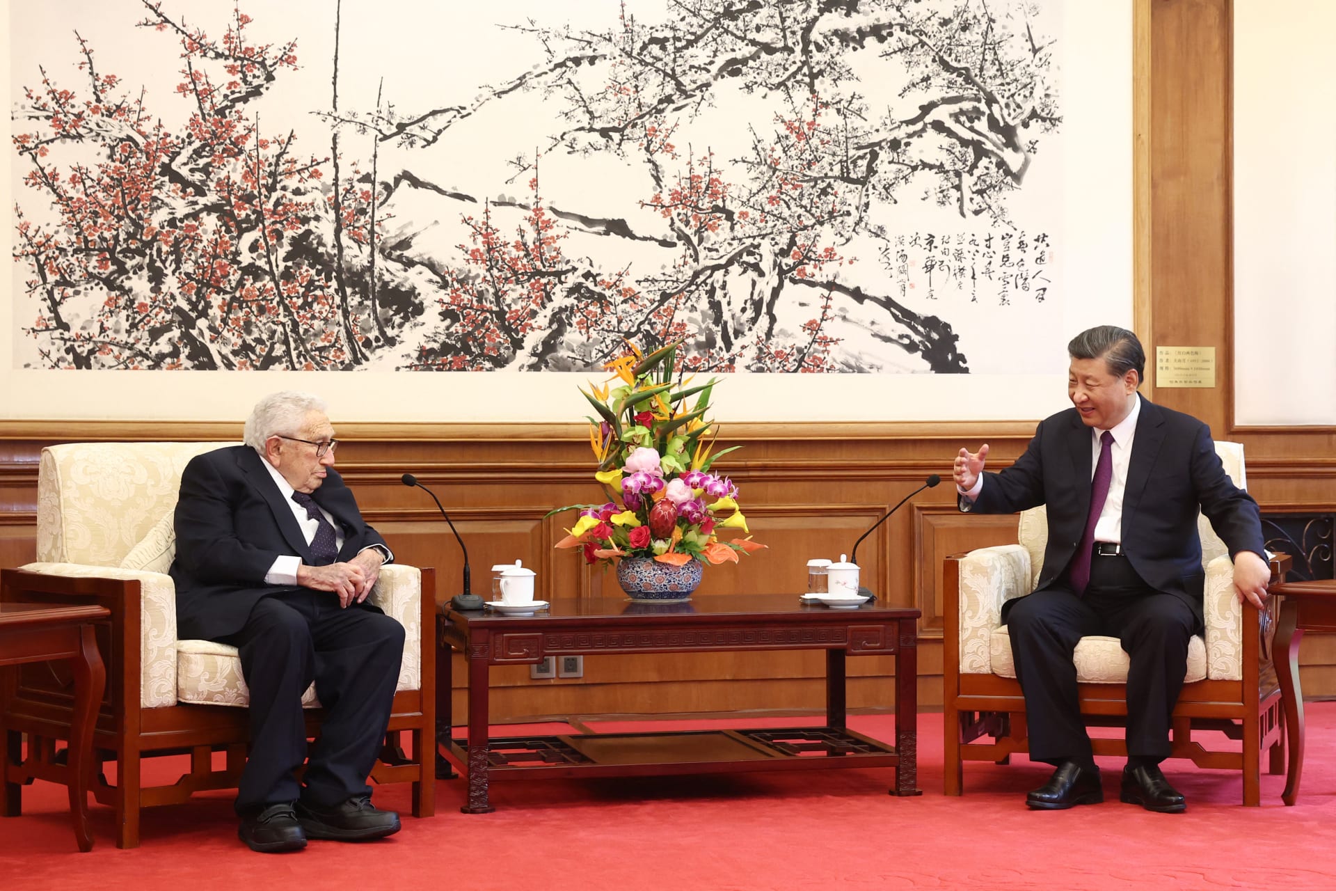 كواليس لقاء كيسنجر ورئيس الصين وما قاله الأخير باجتماعهما