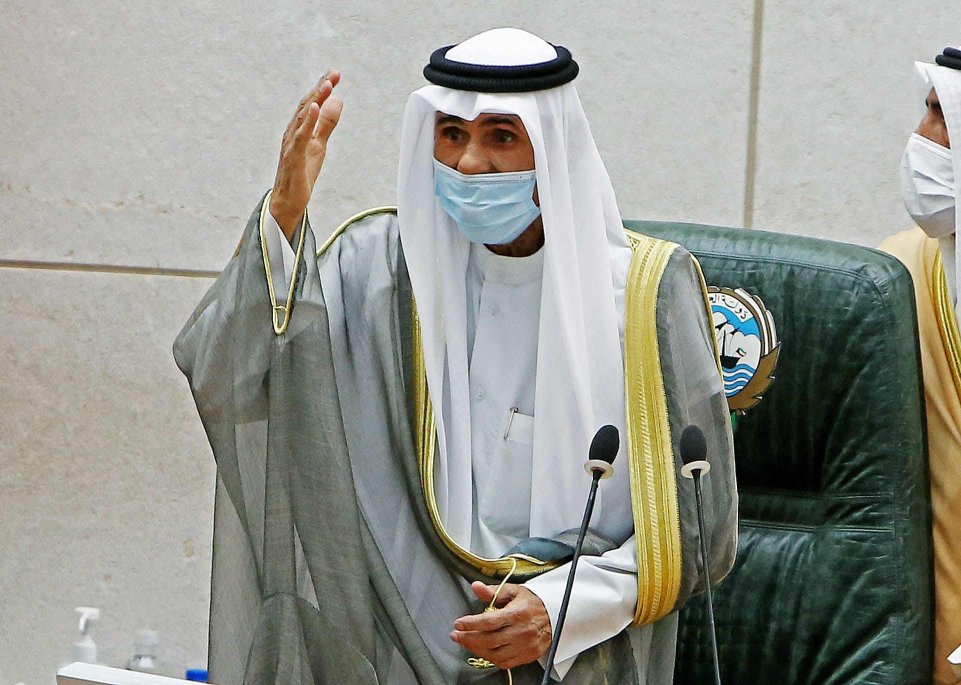الديوان الأميري ينفي ما جرى تداوله حول تعرض أمير الكويت لعارض صحي طارىء