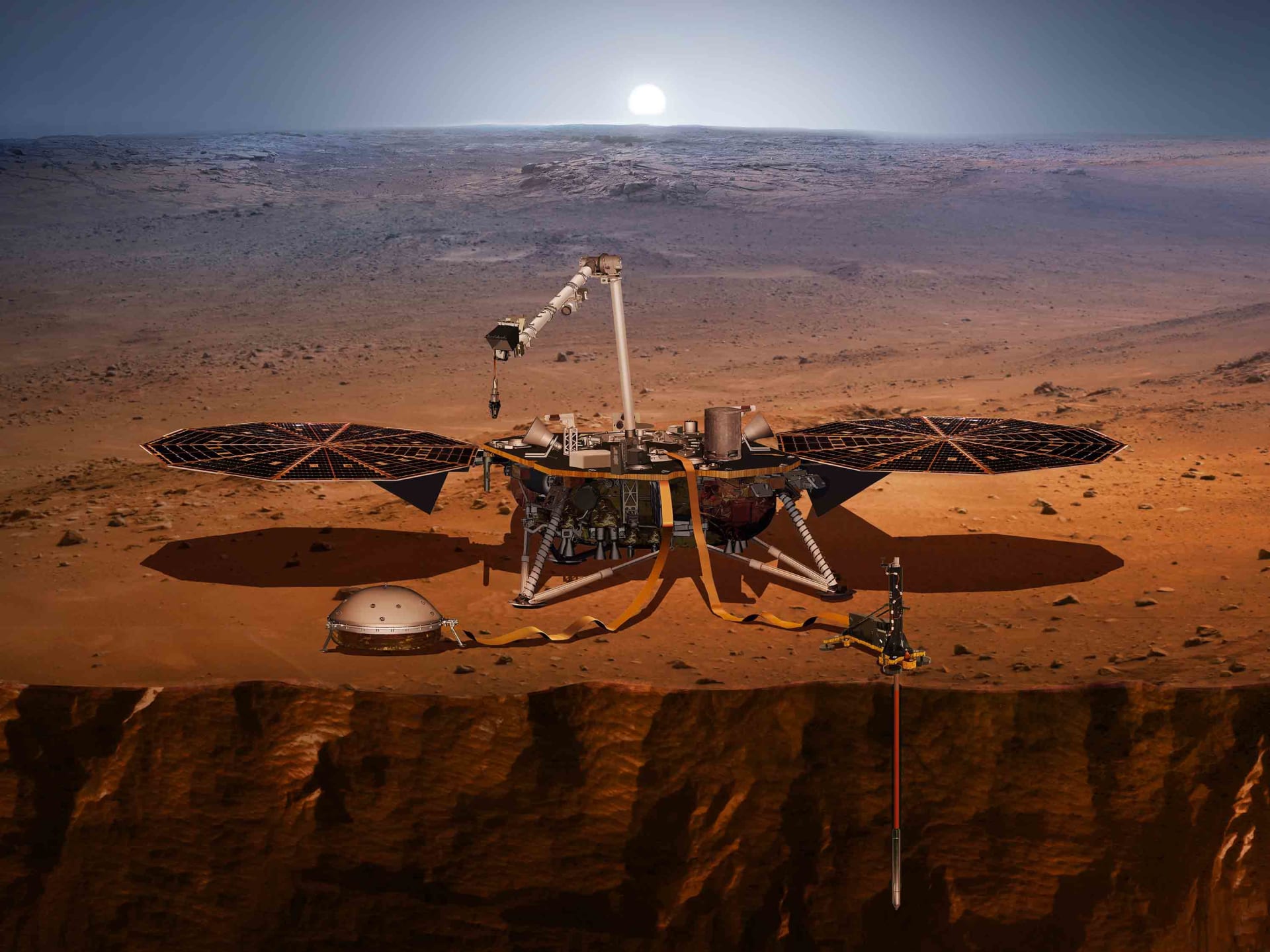 وكالة "ناسا" الفضائية تكتشف أنّ المريخ يدور بسرعة أكبر