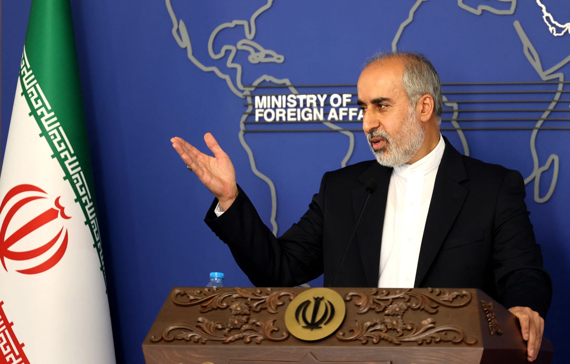 خارجية إيران ترد على بيان الحوار السياسي العربي -الياباني بشأن "الجزر الثلاث"