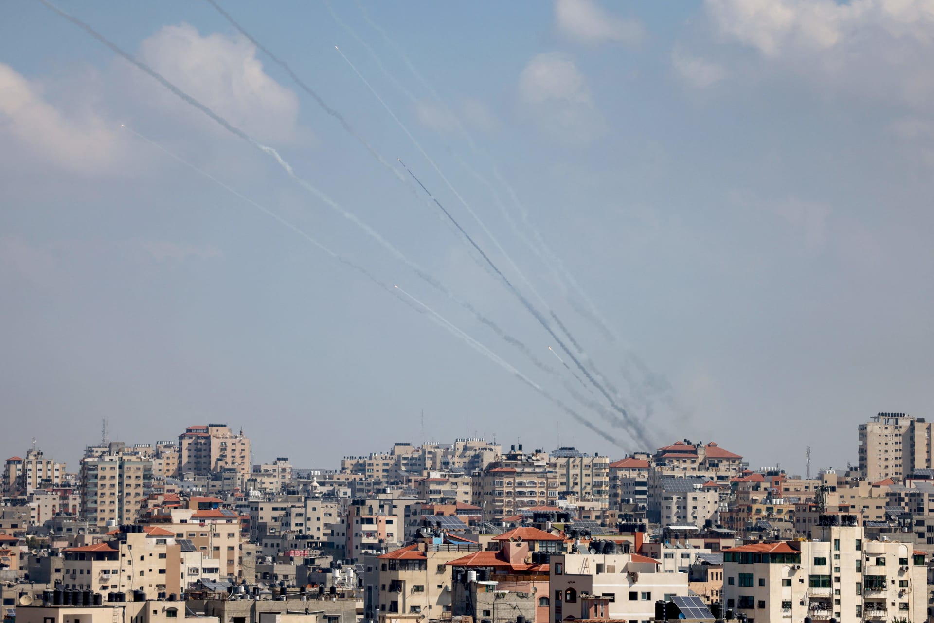 صواريخ حماس الجمعة 