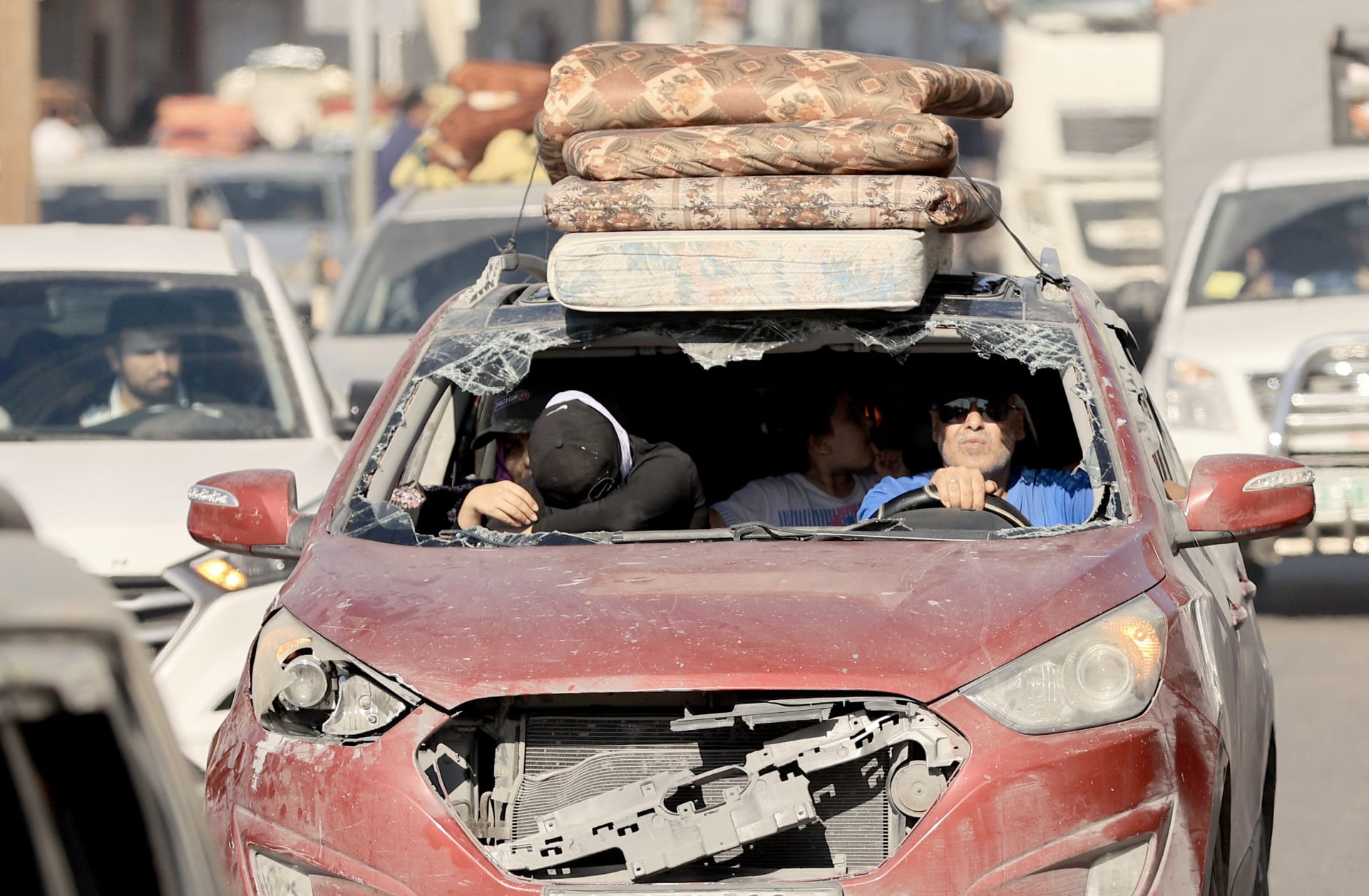 الجيش الإسرائيلي ينشر خريطة "طريق آمن" لسكان مدينة غزة إلى الجنوب