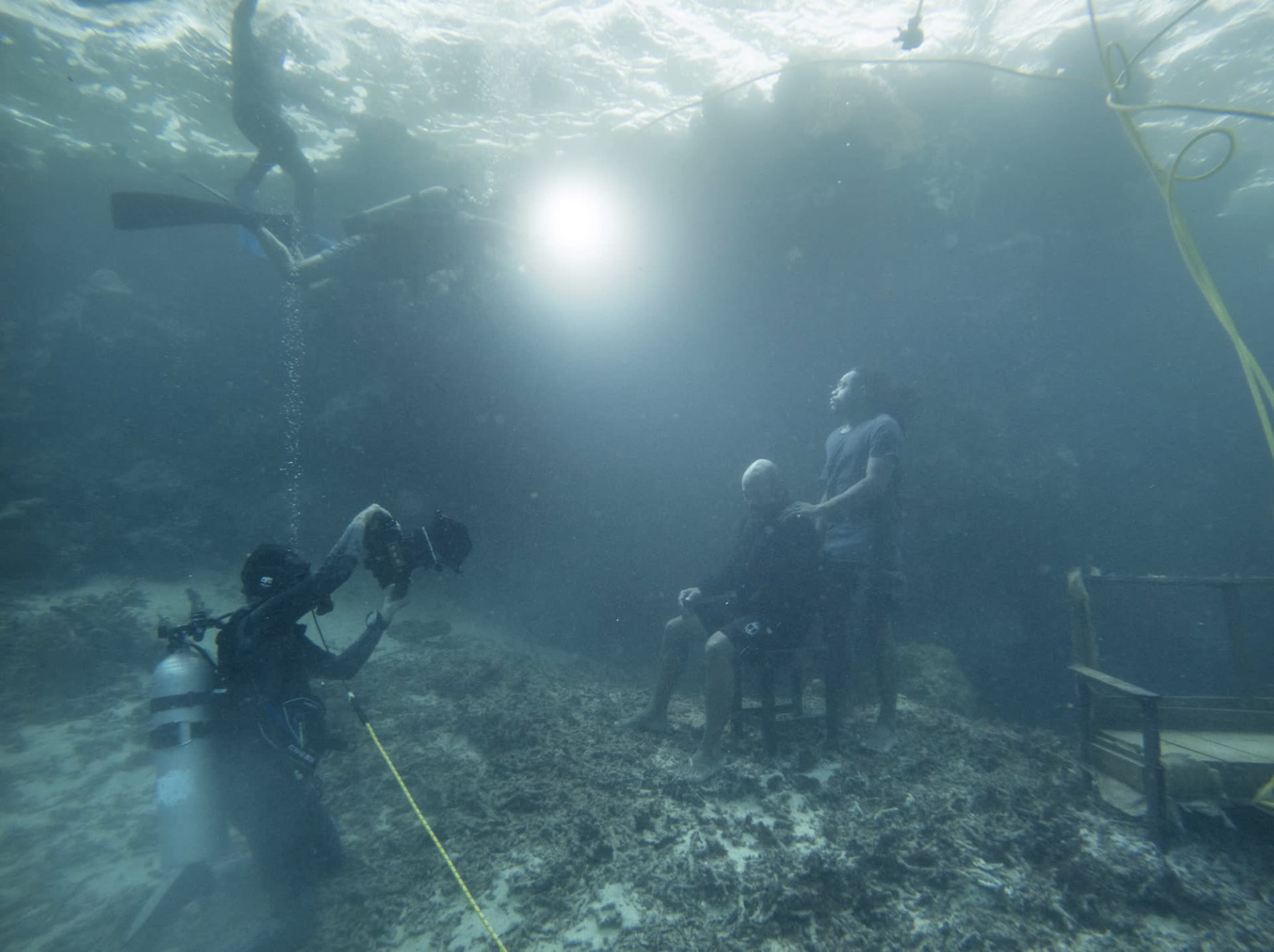 تحبس الأنفاس..هذه الصور المؤرقة تحت الماء تجسّد عواقب تغير المناخ بطريقة جديدة