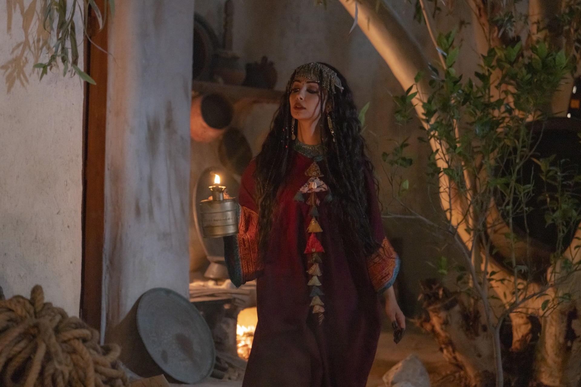 الممثلة منى حسين تقدم دور وجدان بمسلسل "زمن العجاج"