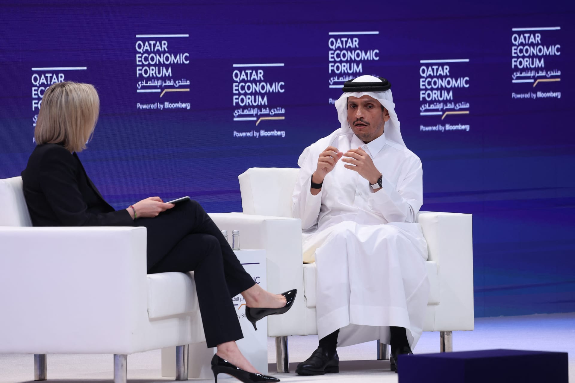 رئيس وزراء قطر: مفاوضات وقف إطلاق النار والإفراج عن الرهائن في "حالة جمود تقريبا"