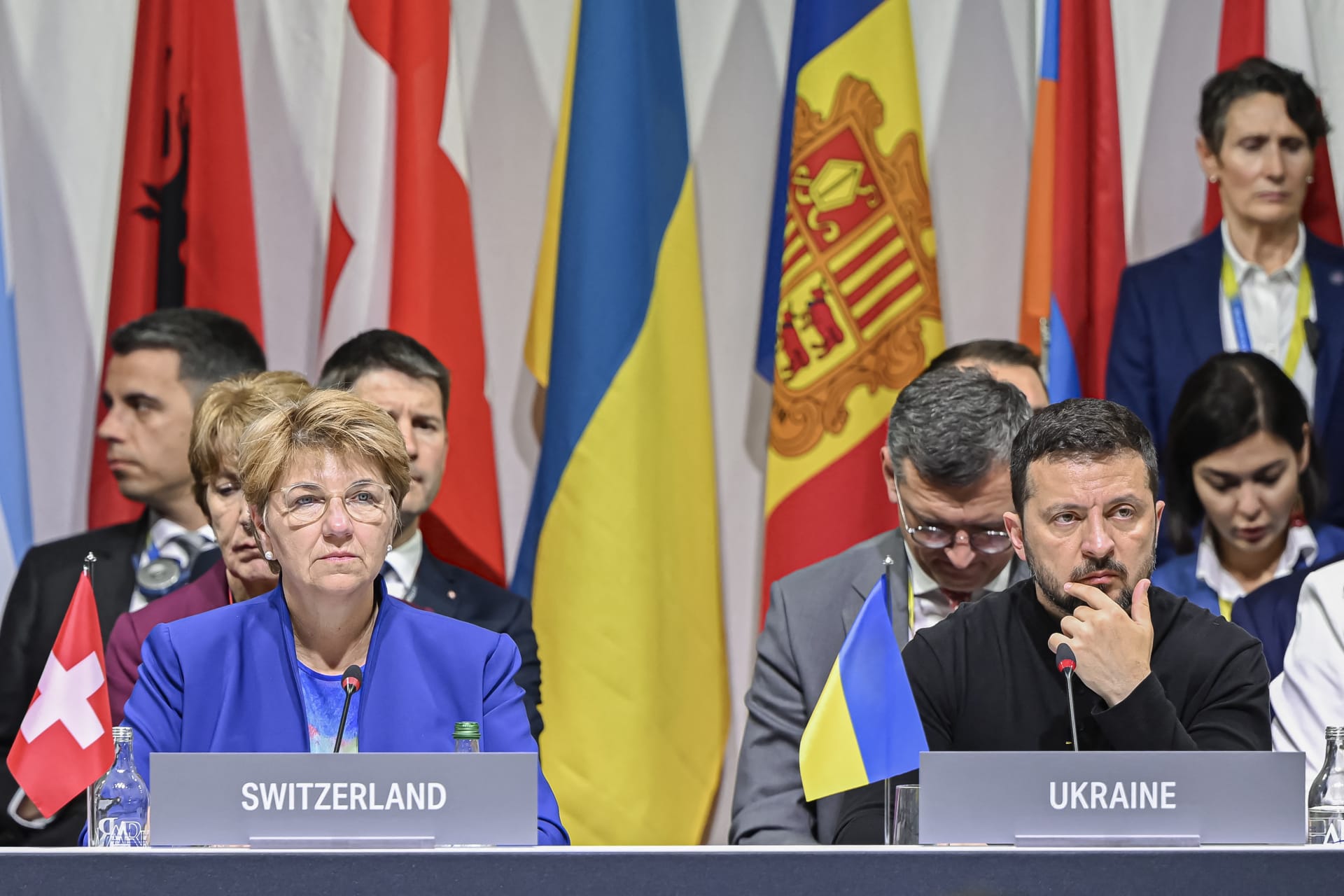 انطلاق مؤتمر سويسرا للسلام..وزيلينسكي: مقترحات إنهاء الحرب ستُقدم لروسيا