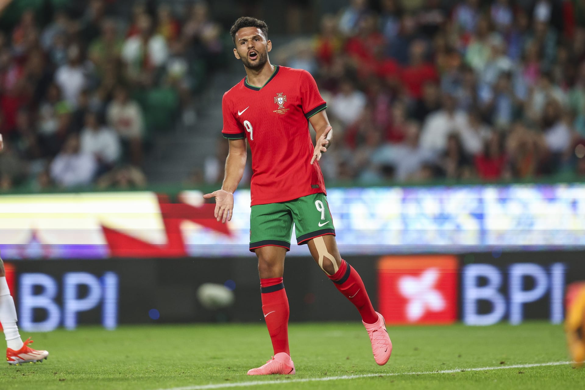 "لحظة من اليورو".. رجل أمن يتسبب بإصابة لاعب منتخب البرتغال
