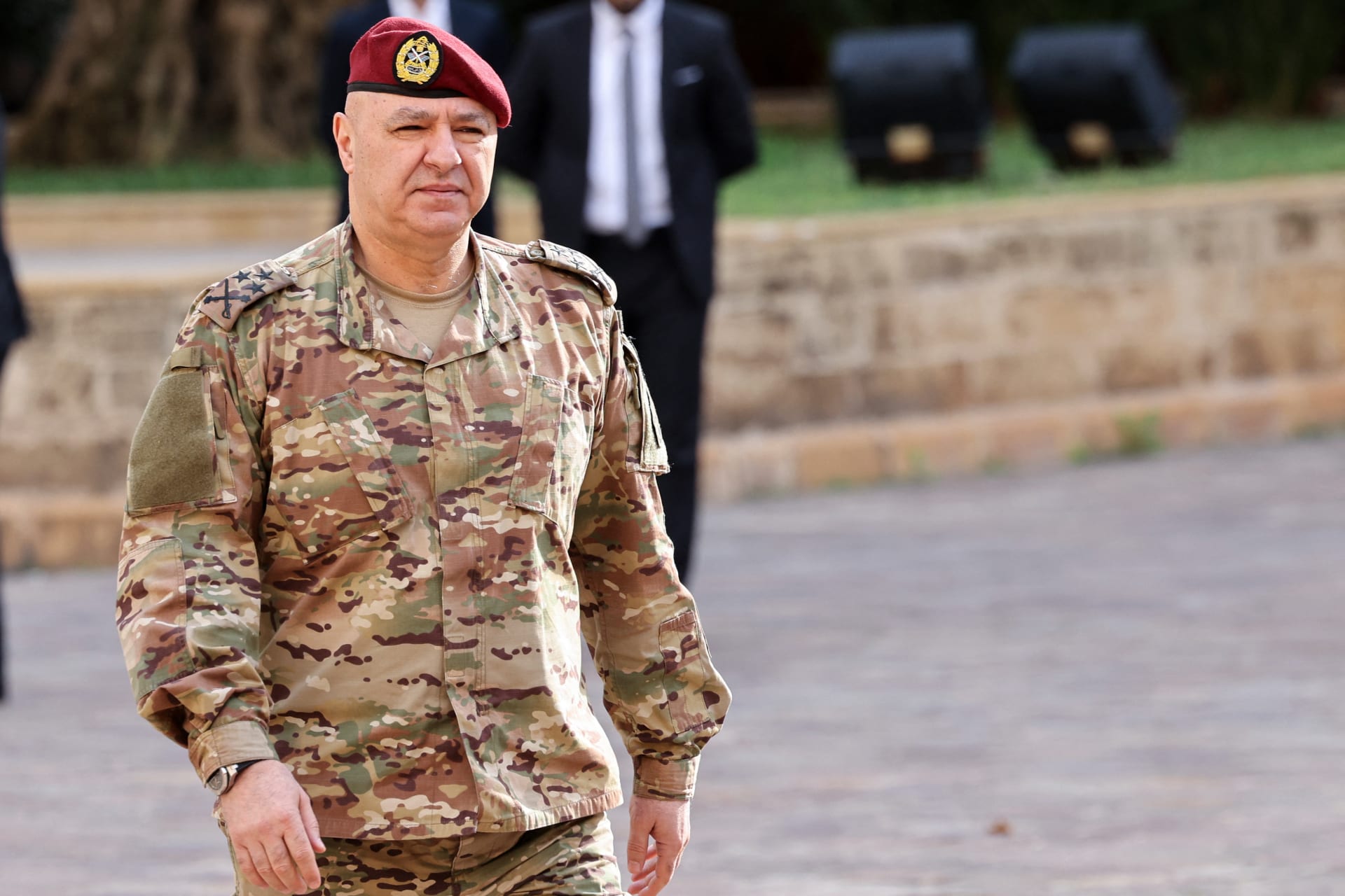 Joseph Aoun Accuses Iran of Weaponizing Lebanon