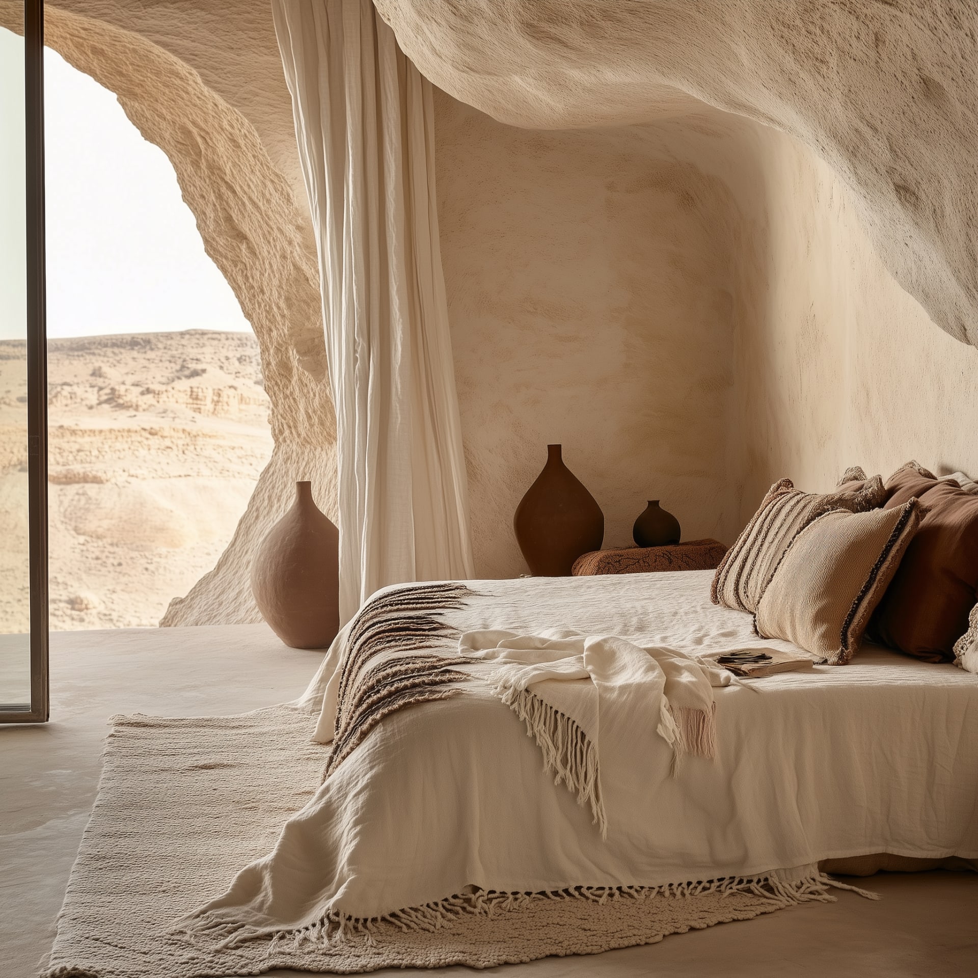 فنانة رقمية سعودية تتخيل ما سيبدو عليه العيش داخل كهوف العلا