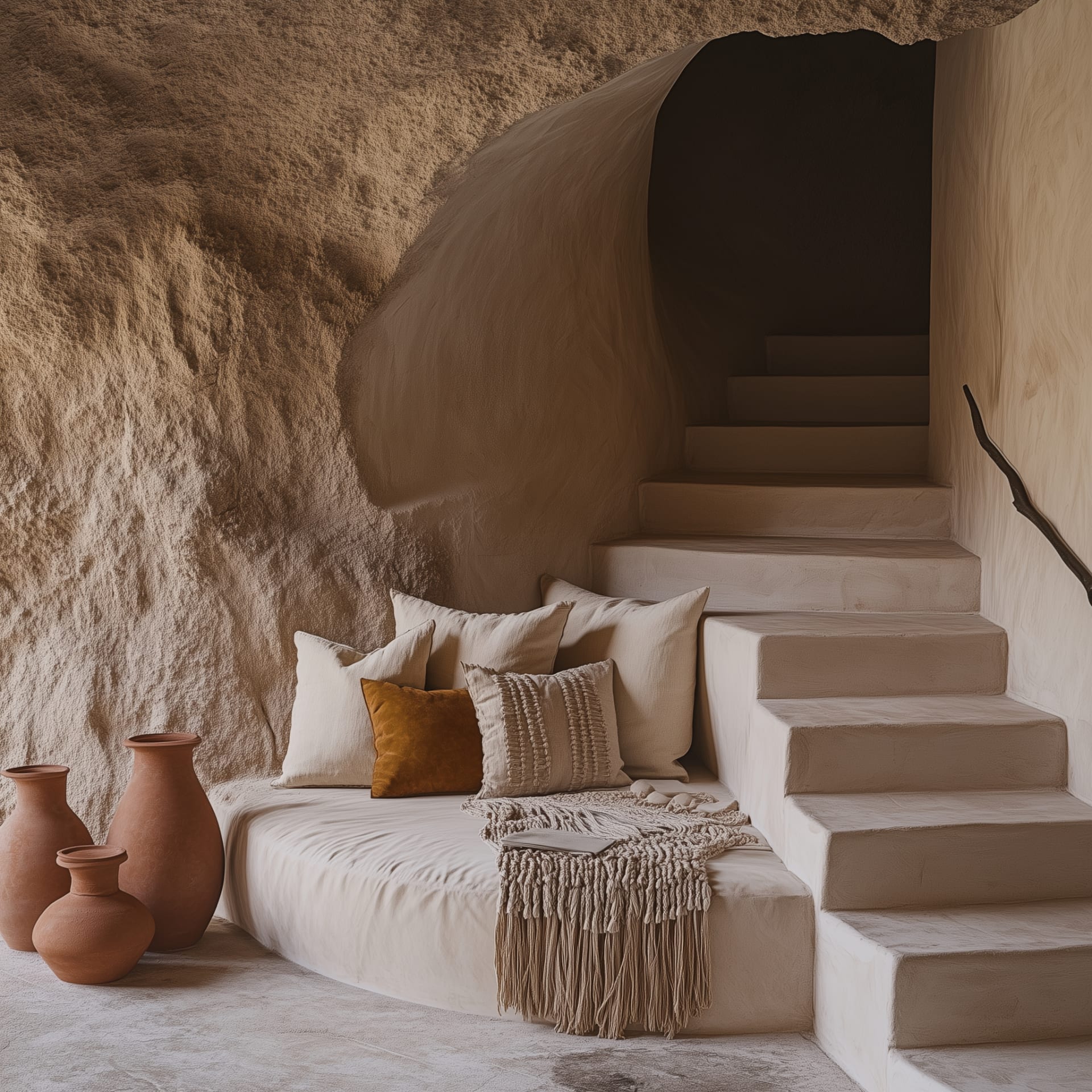 فنانة رقمية سعودية تتخيل ما سيبدو عليه العيش داخل كهوف العلا