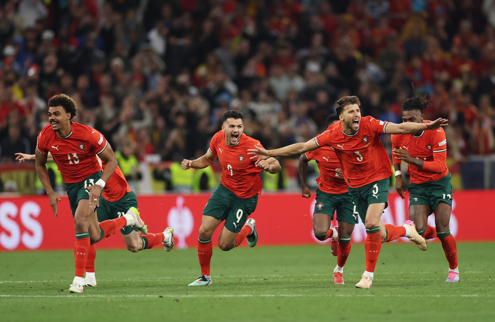 ركلات الترجيح تمنح البرتغال لقب دوري الأمم الأوروبية على حساب إسبانيا
