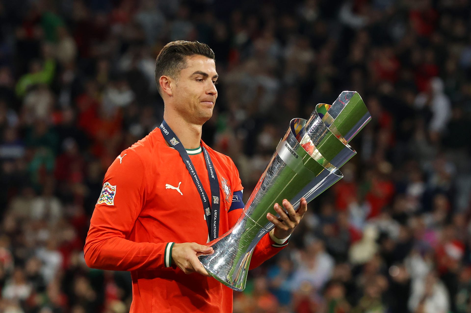 رسالة من النصر إلى رونالدو بعد فوز بلاده بلقب دوري الأمم الأوروبية - CNN Arabic