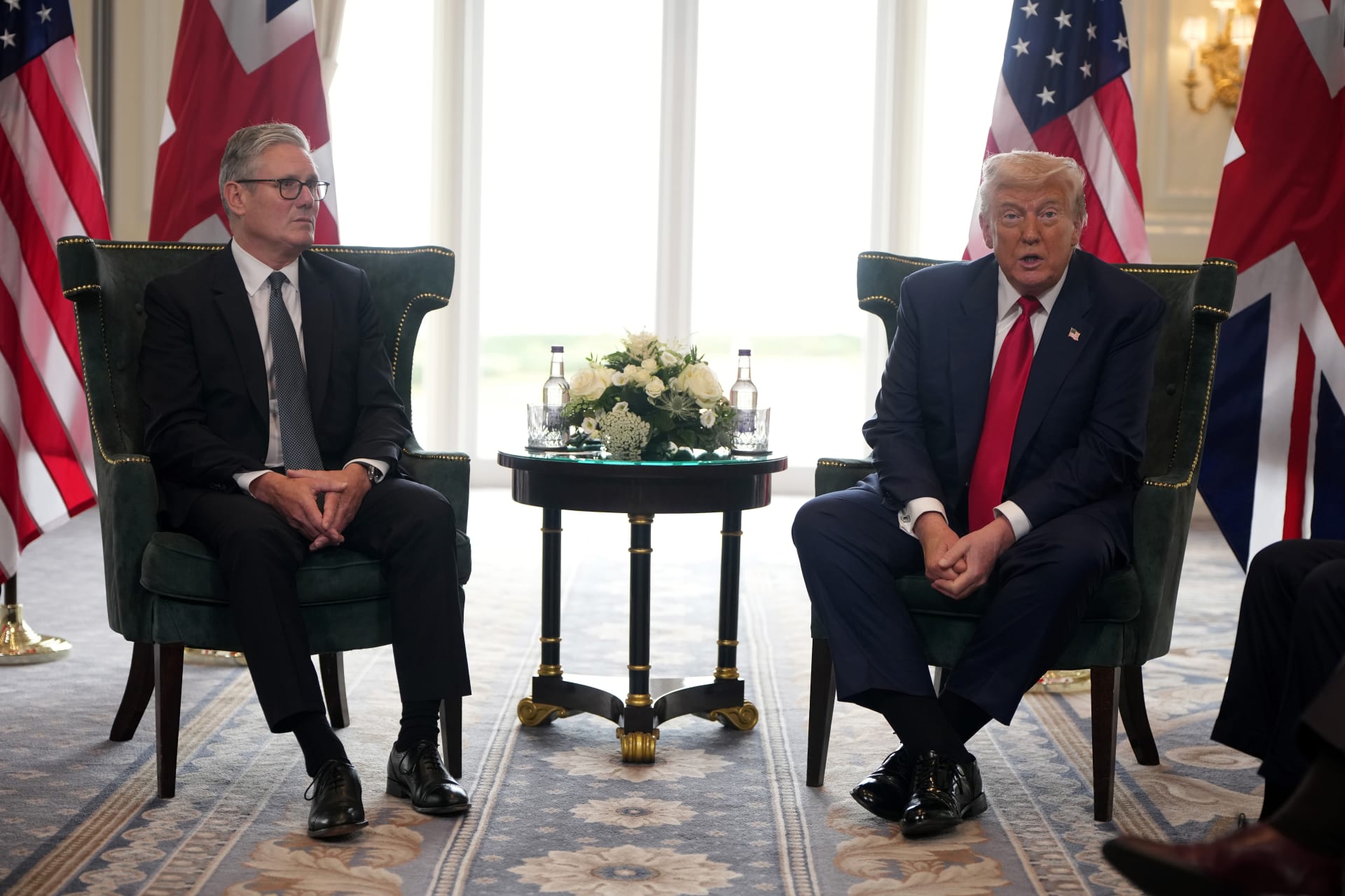 ترامب يرد على تصريحات نتنياهو بشأن "عدم وجود مجاعة" في غزة..ماذا قال؟