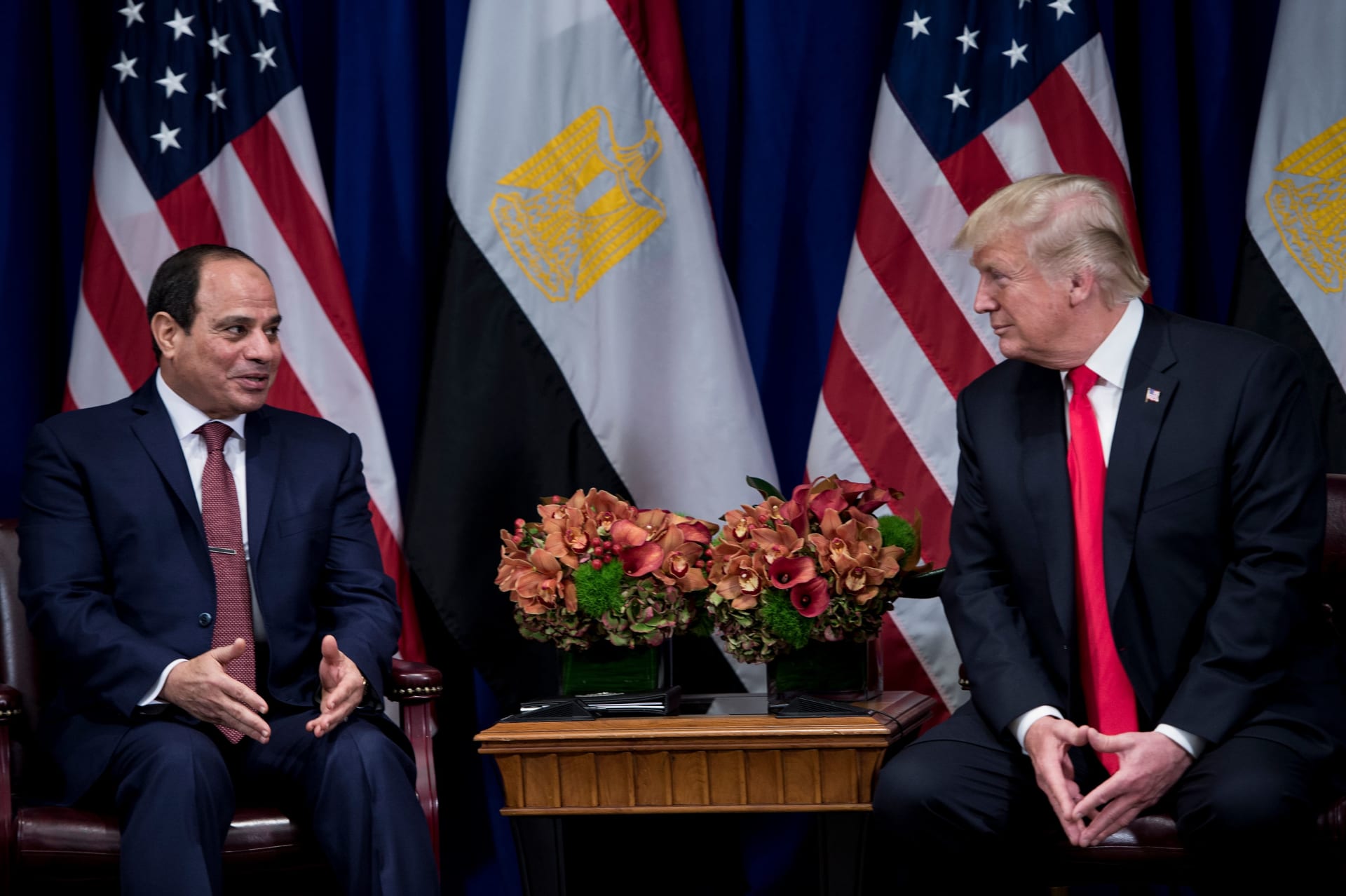 دعاه لزيارة مصر.. السيسي لترامب: تستحق جائزة نوبل للسلام "عن جدارة"