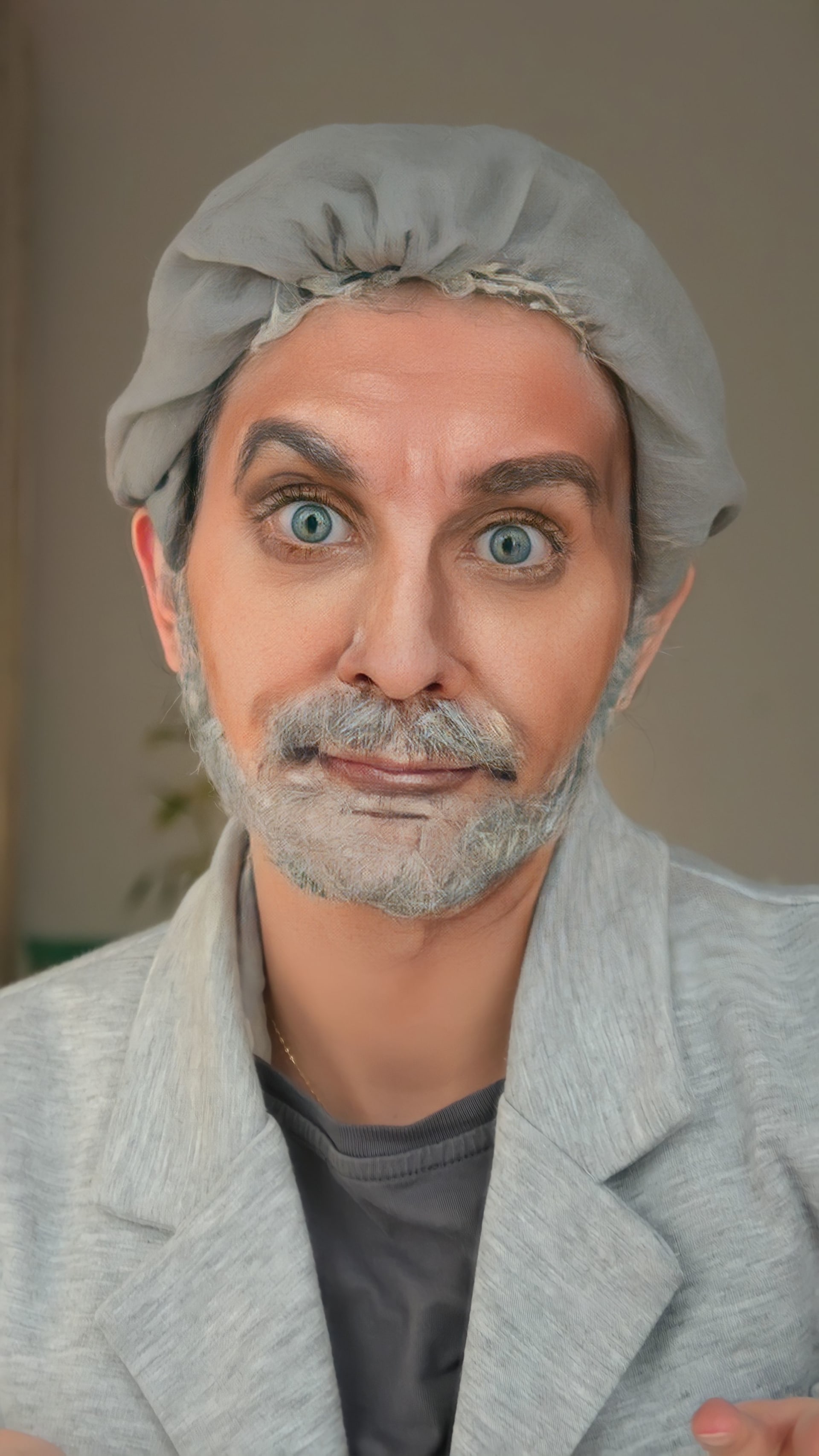 علا مثبوت..فنانة تشكيلية تحول وجهها إلى لوحة تتجسد فيها وجوه المشاهير