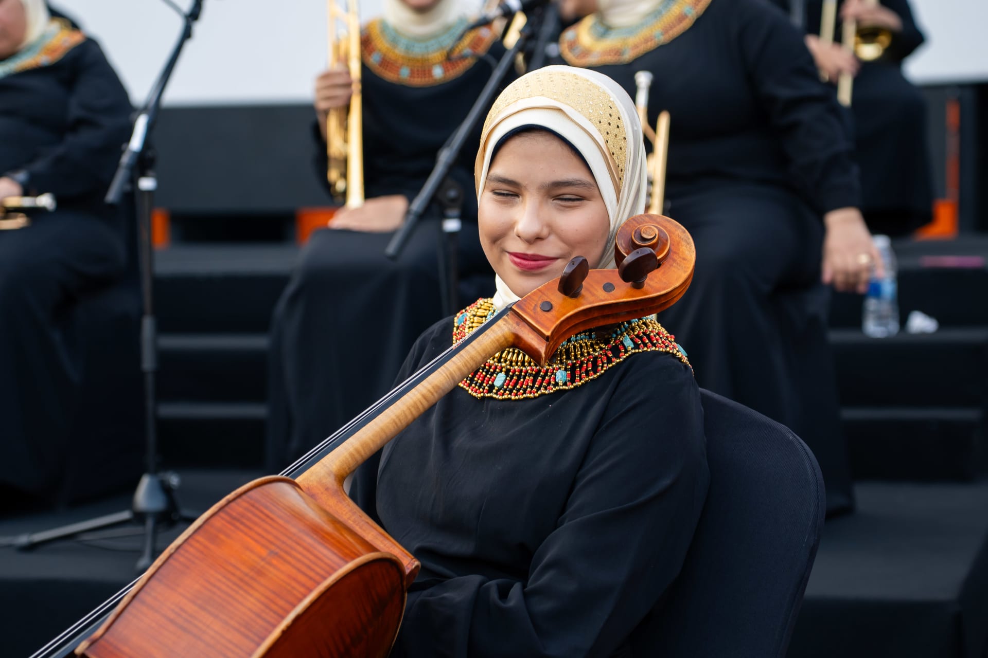 كفيفات يقدمن عروضا موسيقية مميزة في مصر وخارجها