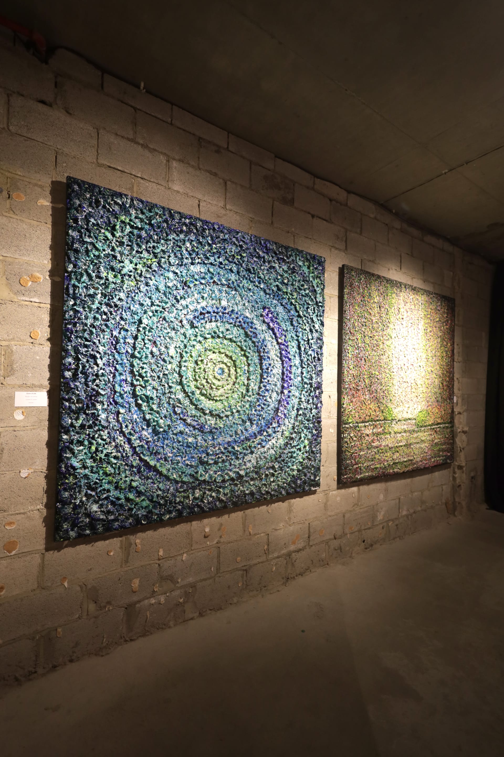 راوية زنتوت.. مقاربة تشكيلية تتجاوز السطح التقليدي للأعمال الفنية