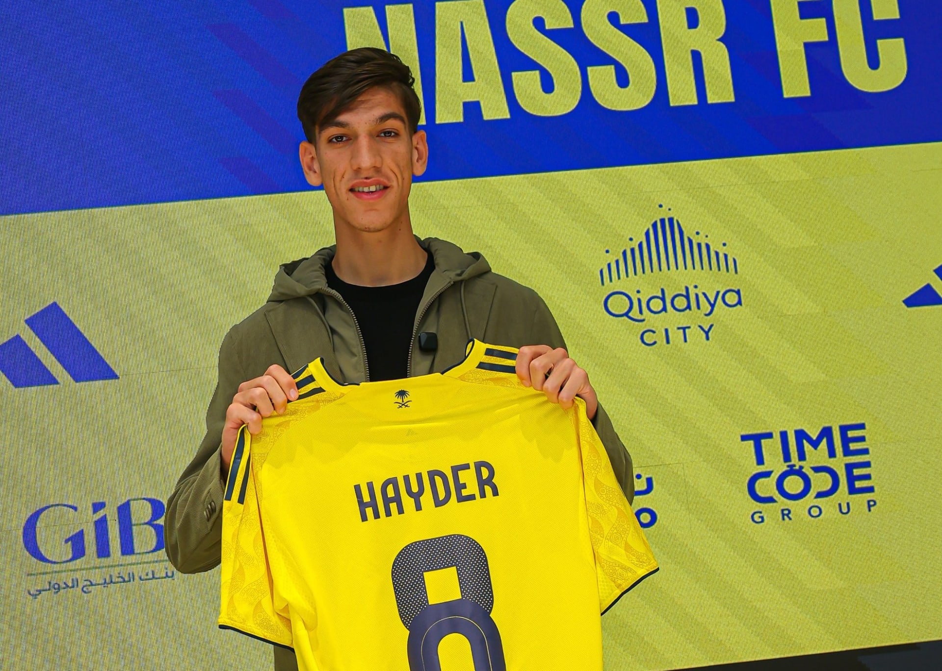 5 معلومات ربما لا تعرفها عن العراقي حيدر عبدالكريم المنضم حديثاً للنصر السعودي