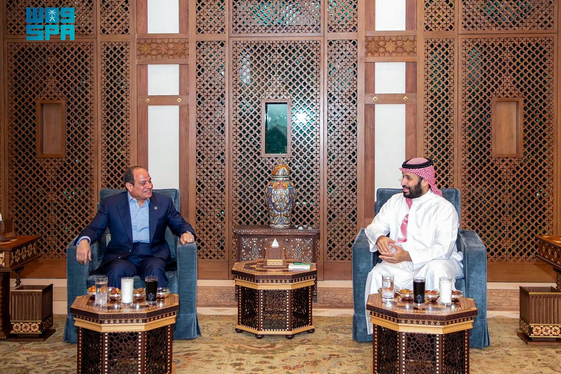 محمد بن سلمان يلتقي السيسي خلال "زيارة أخوية" إلى السعودية