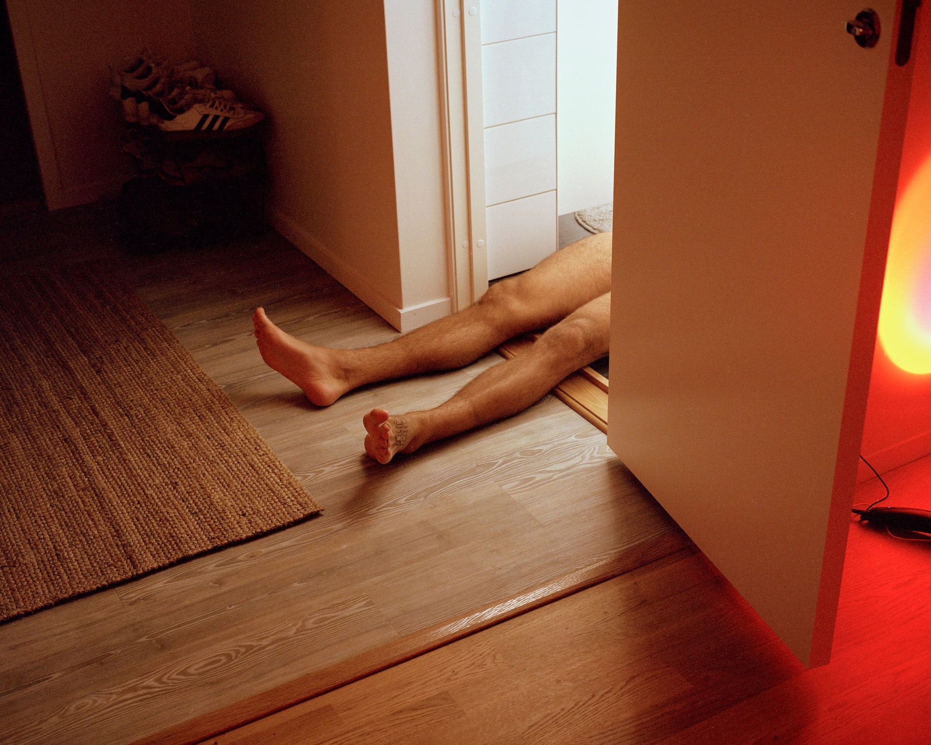 .صورة ذاتية أخرى لألفي وايتمان خلال فترة لعبه في السويد