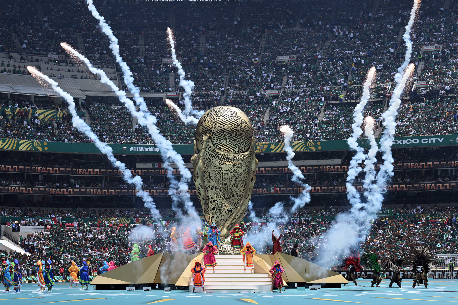 عروض مبهرة خلال حفل افتتاح كأس العالم 2026.. وشاكيرا تخطف الأنظار