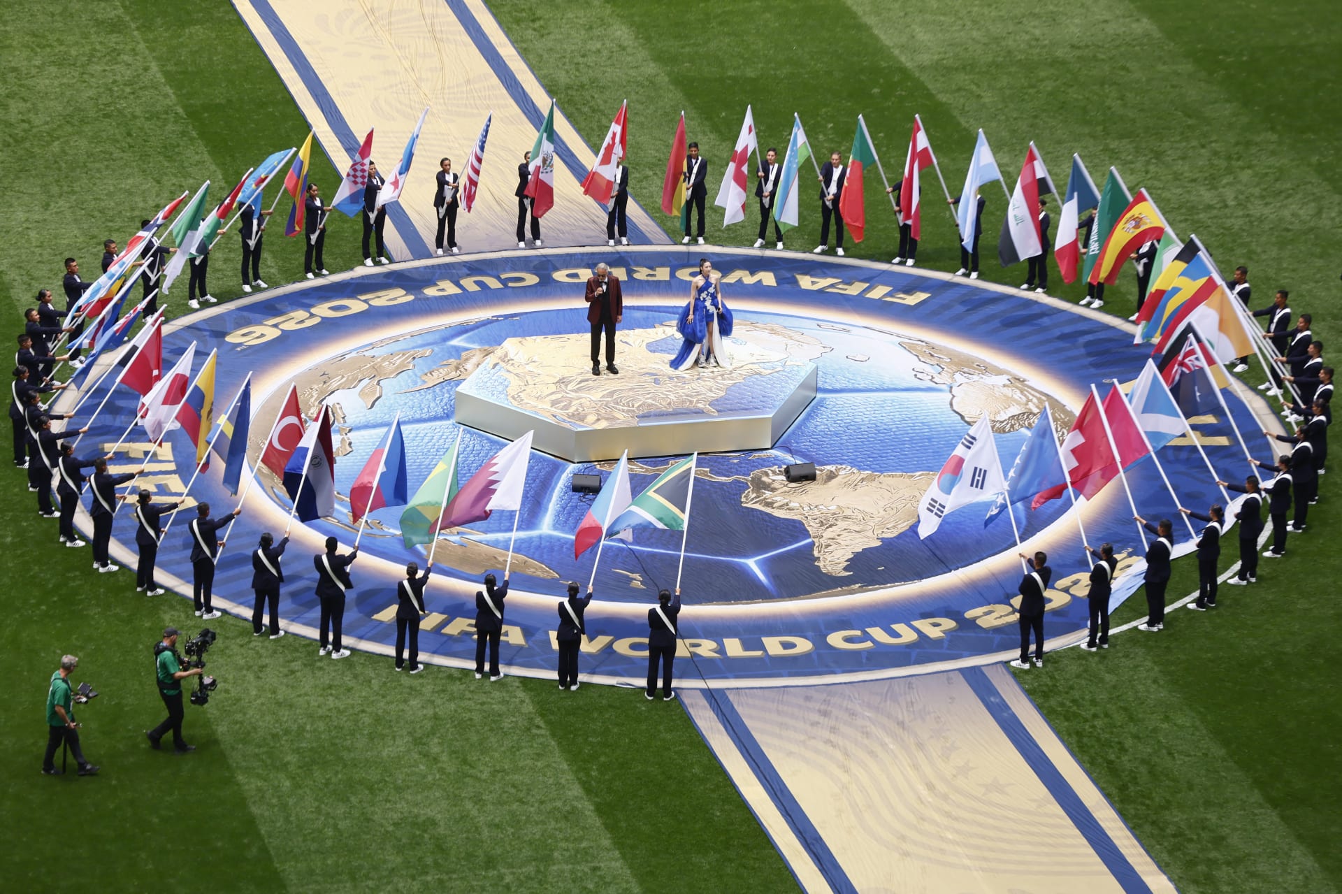 عروض مبهرة خلال حفل افتتاح كأس العالم 2026.. وشاكيرا تخطف الأنظار
