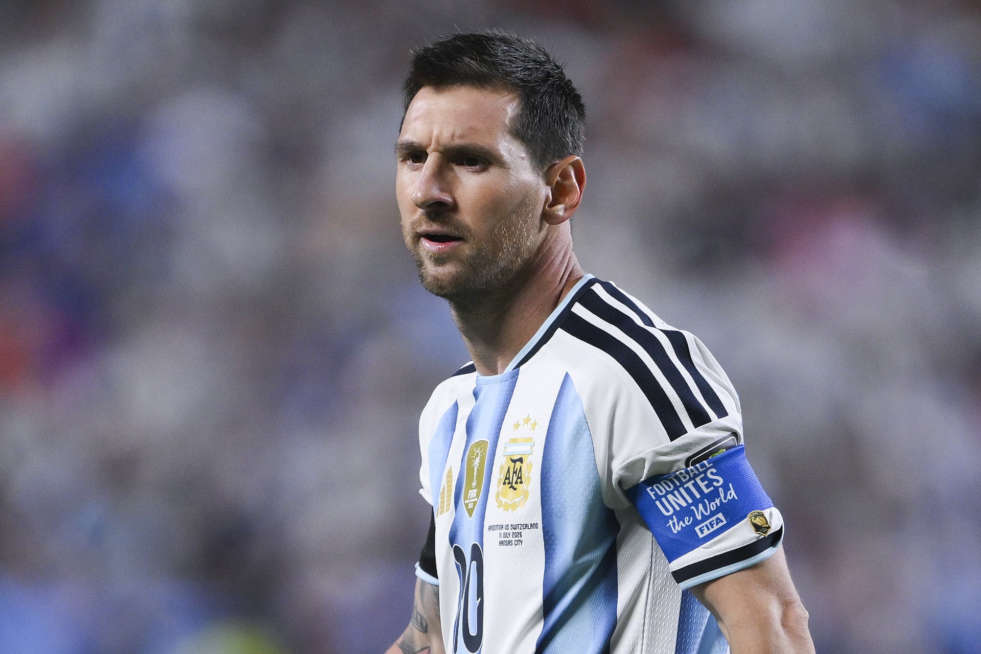 Vibrant Messi, Bellingham And History Collide In Argentina-england Semi-final Artwork Photography Vibrant Messi, Bellingham And History Collide In Argentina-england Semi-final Artwork Photography