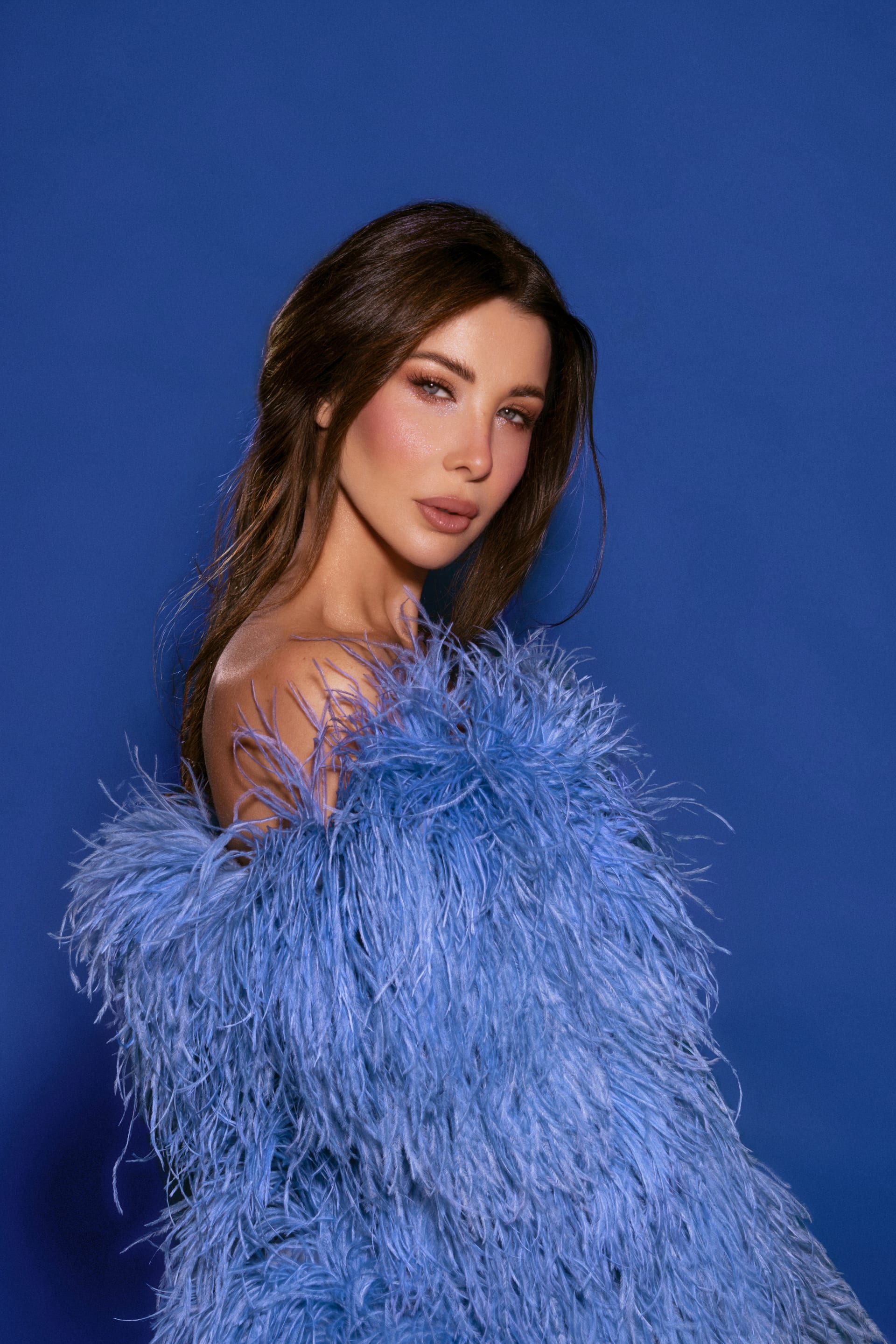 نانسي عجرم كانت من أوائل النجمات اللواتي اعتمدتن صيحة اللامكياج.