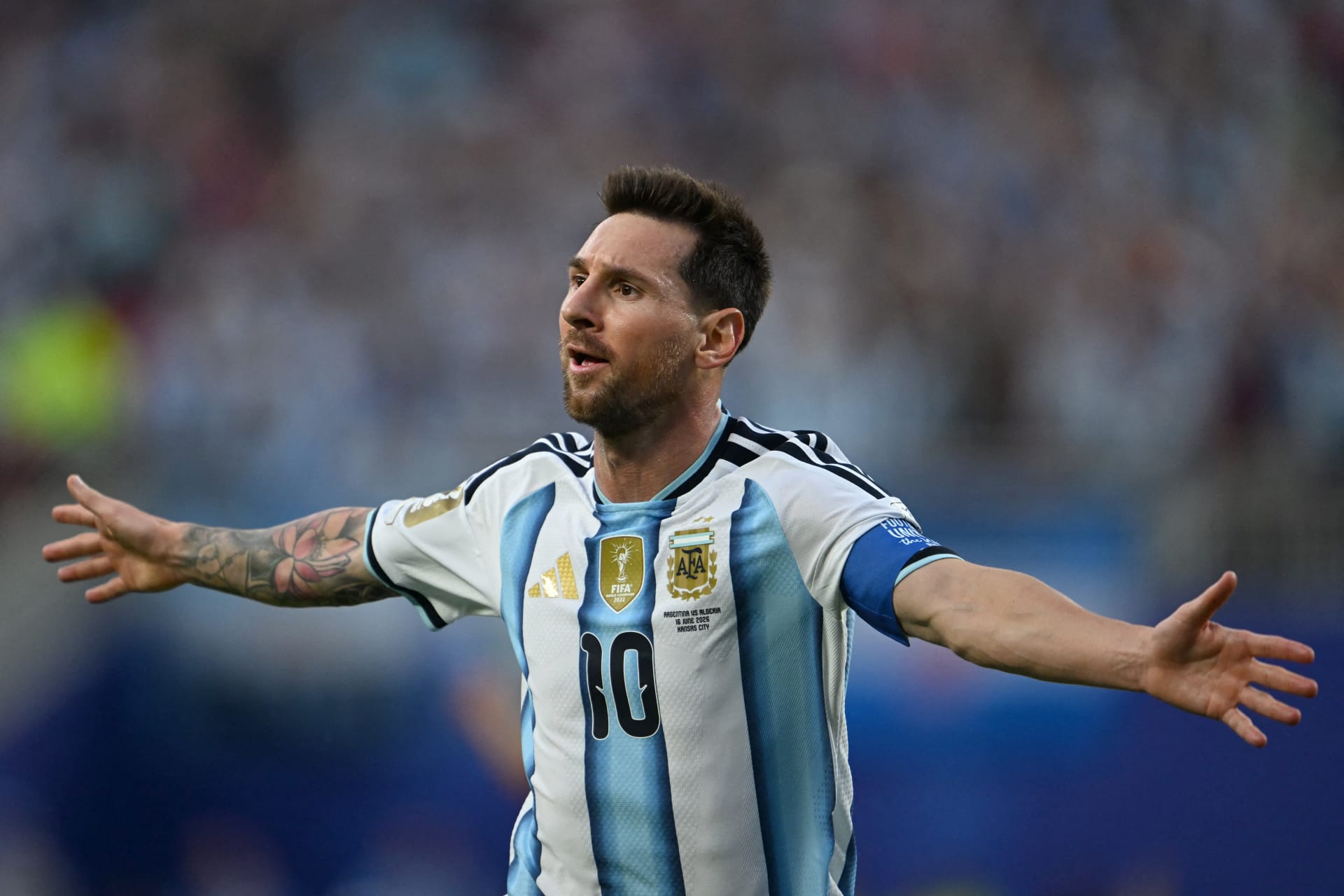 إليك 5 معلومات تلخص مسيرة ميسي مع منتخب الأرجنتين