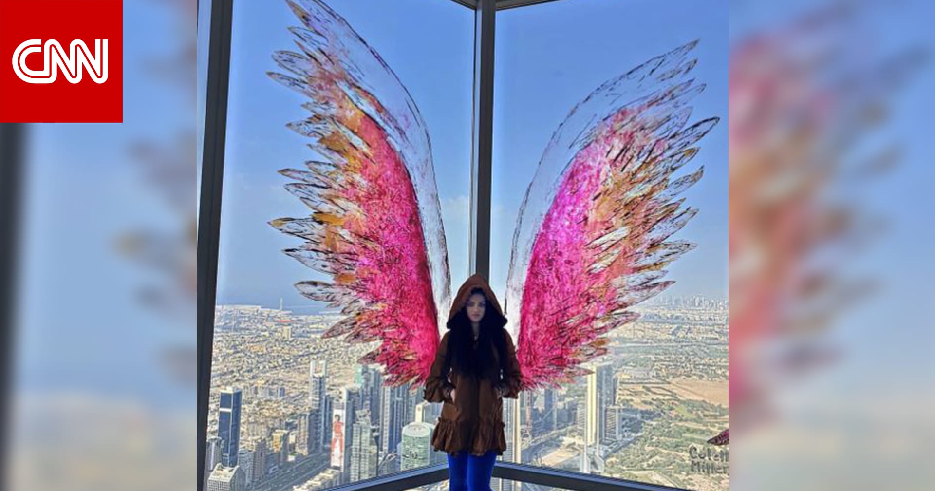 ما السر وراء هذه الأجنحة الموجودة داخل برج خليفة في دبي Cnn Arabic